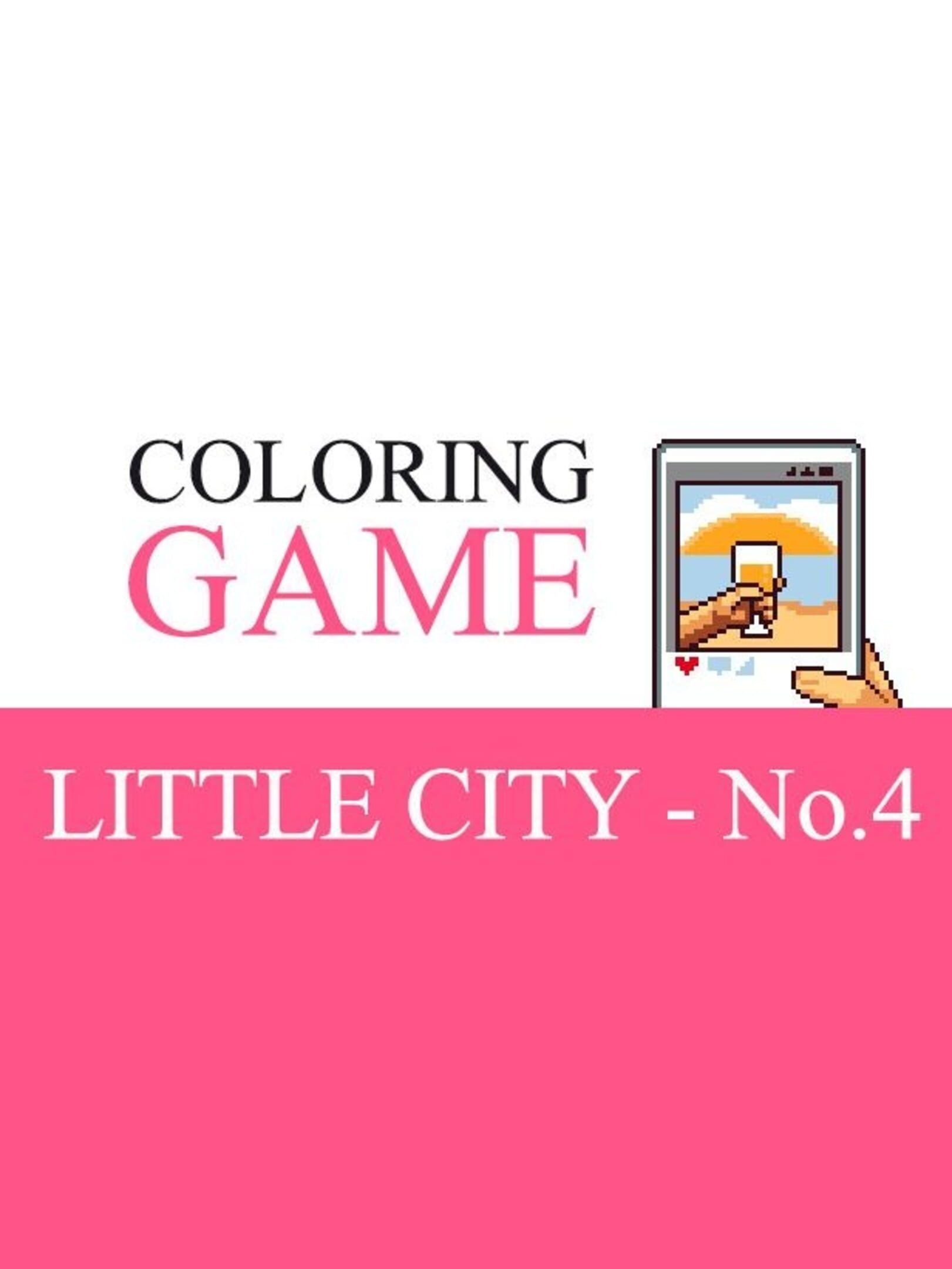 Coloring Game: Little City - No.4 cover