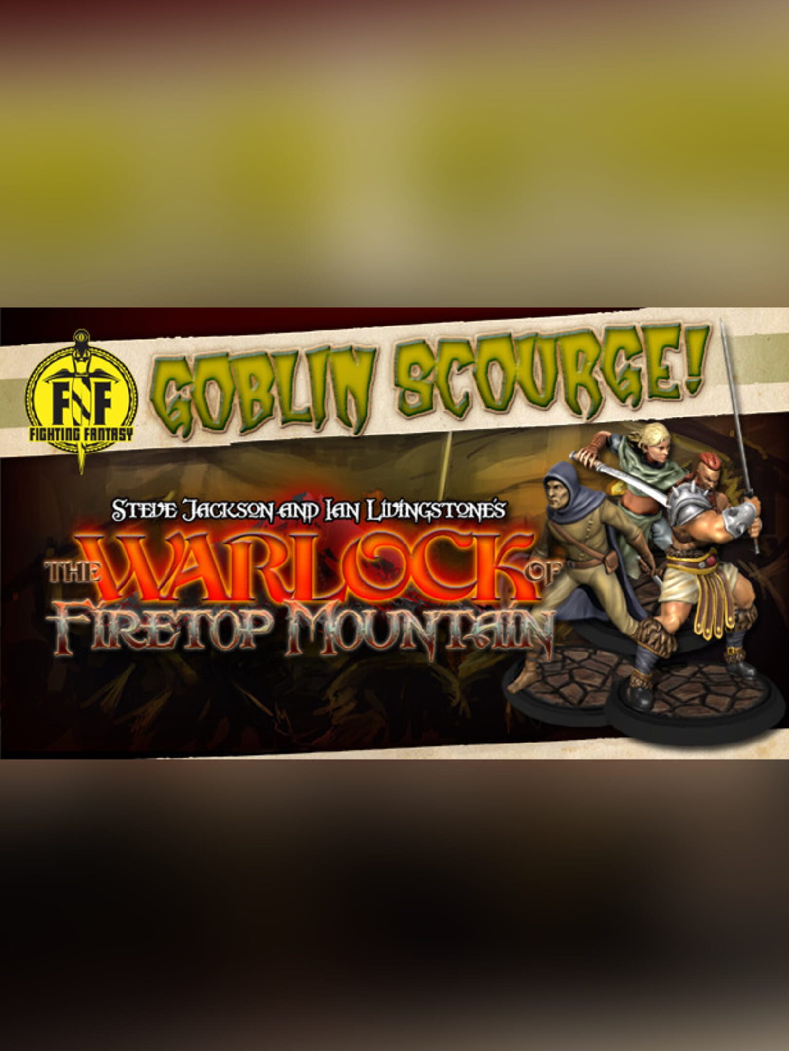 The Warlock of Firetop Mountain: Goblin Scourge! cover