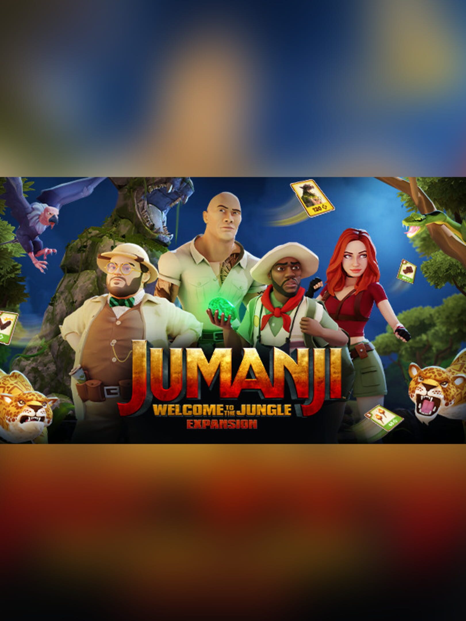 Jumanji: The Curse Returns - Welcome to the Jungle cover