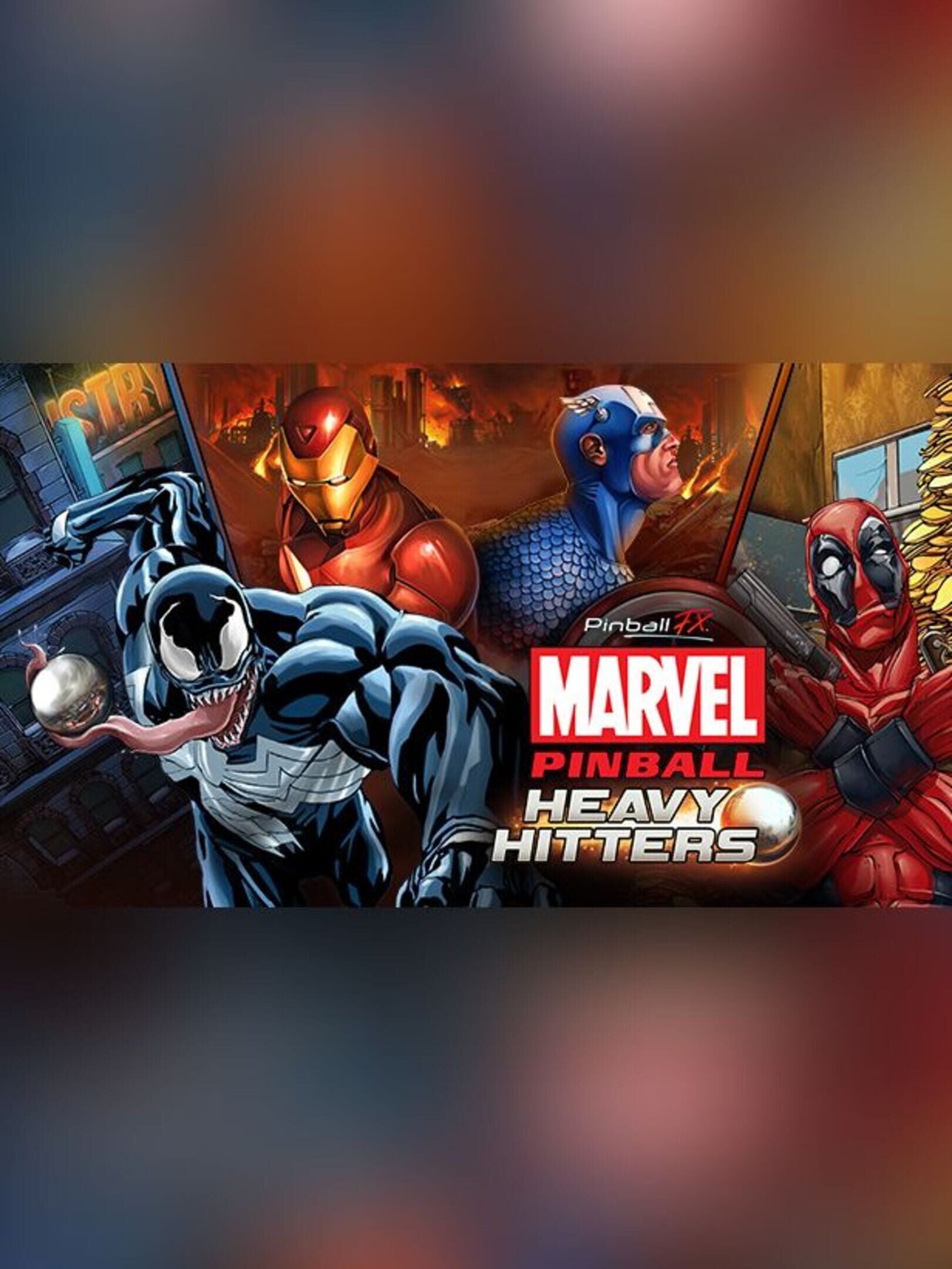Pinball FX: Marvel Pinball - Heavy Hitters cover