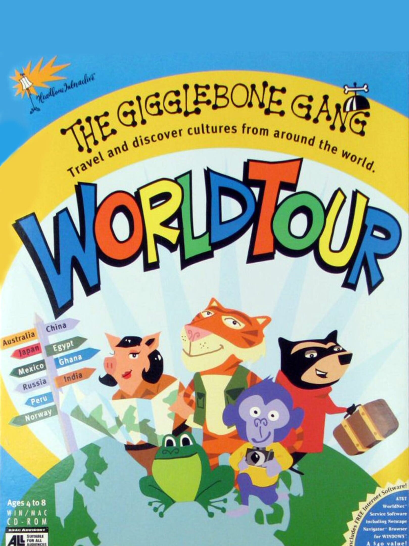 The Gigglebone Gang: World Tour cover
