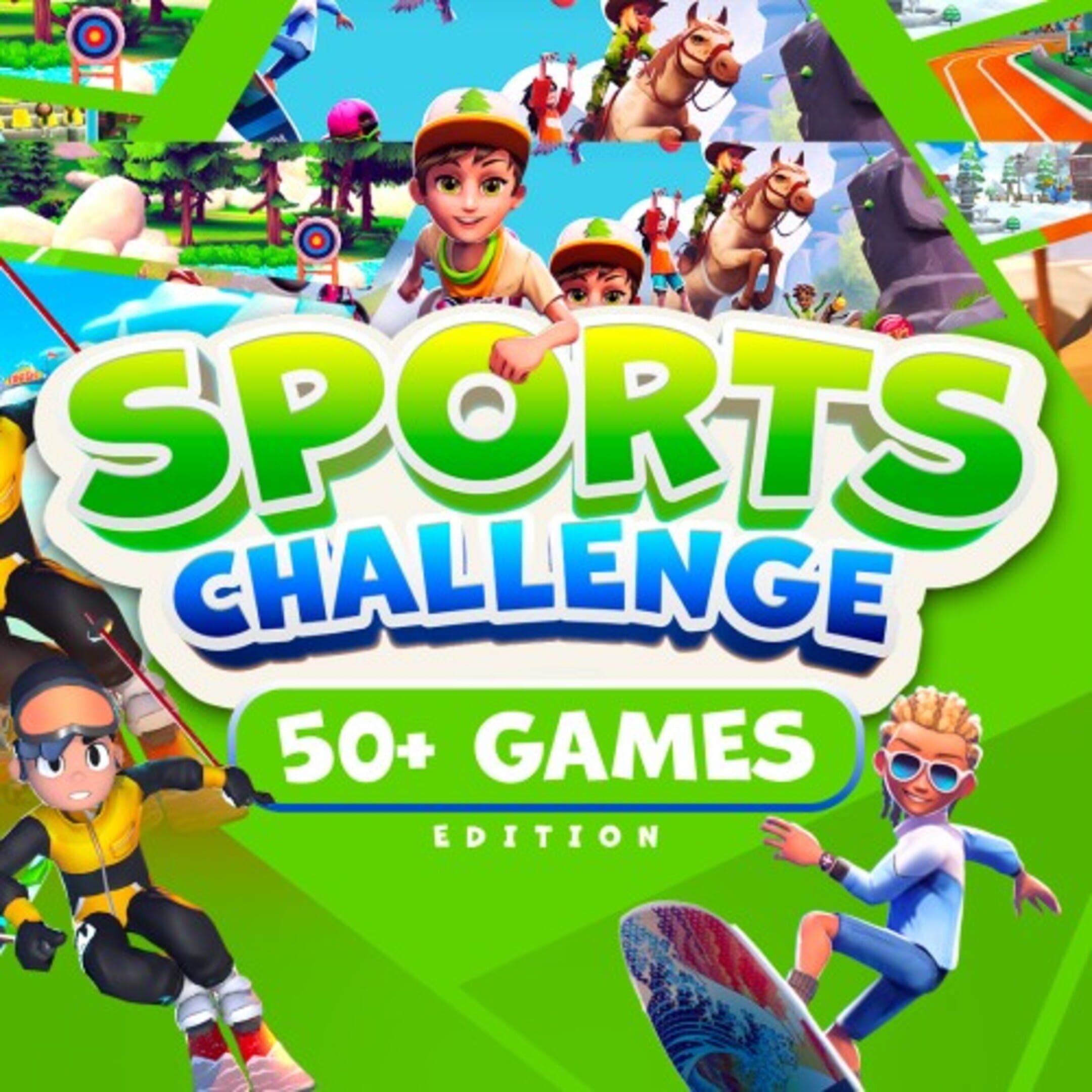 Sports Challenge: 50+ Games Edition cover