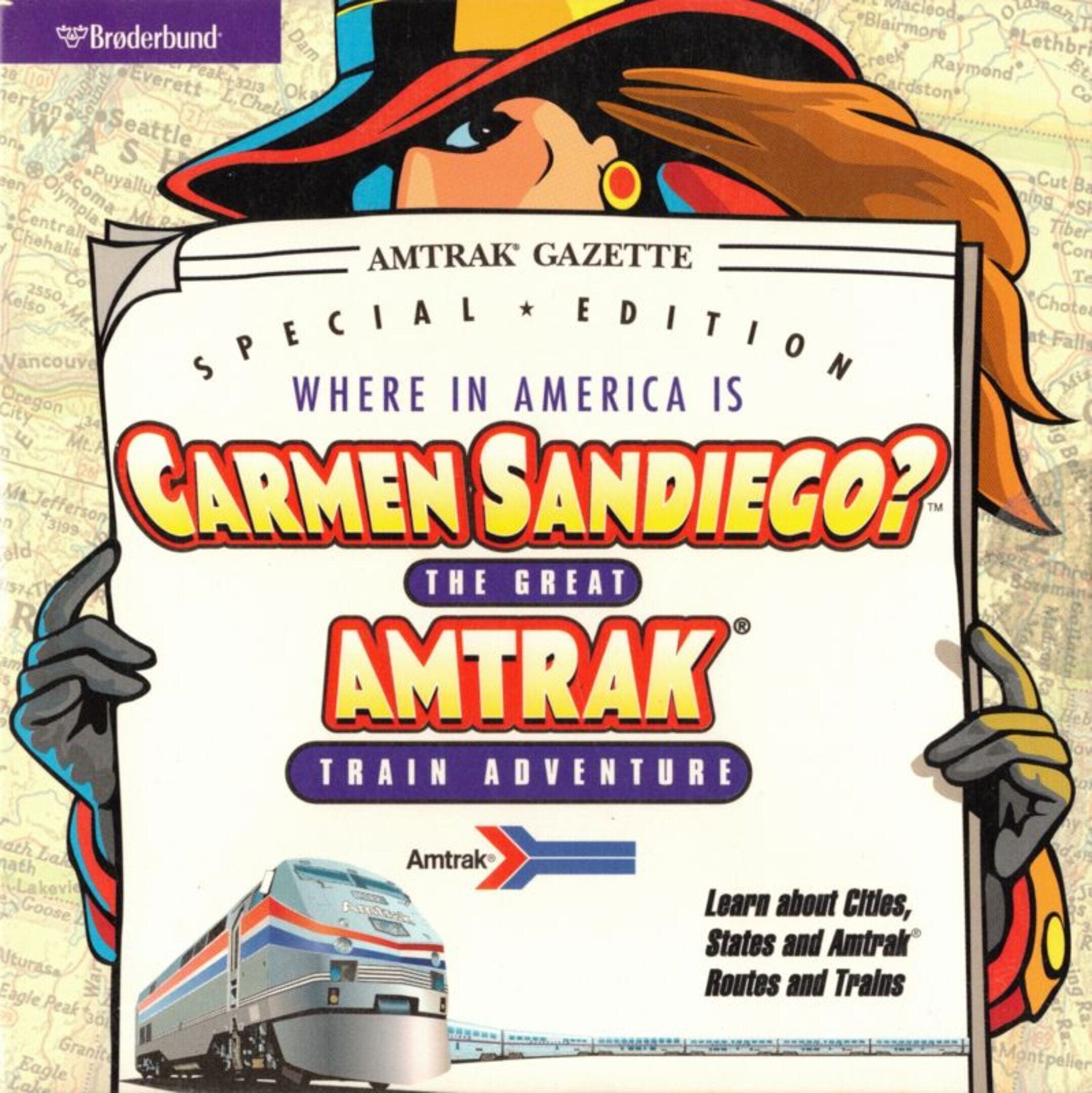 Where in America is Carmen Sandiego?: The Great Amtrak Train Adventure