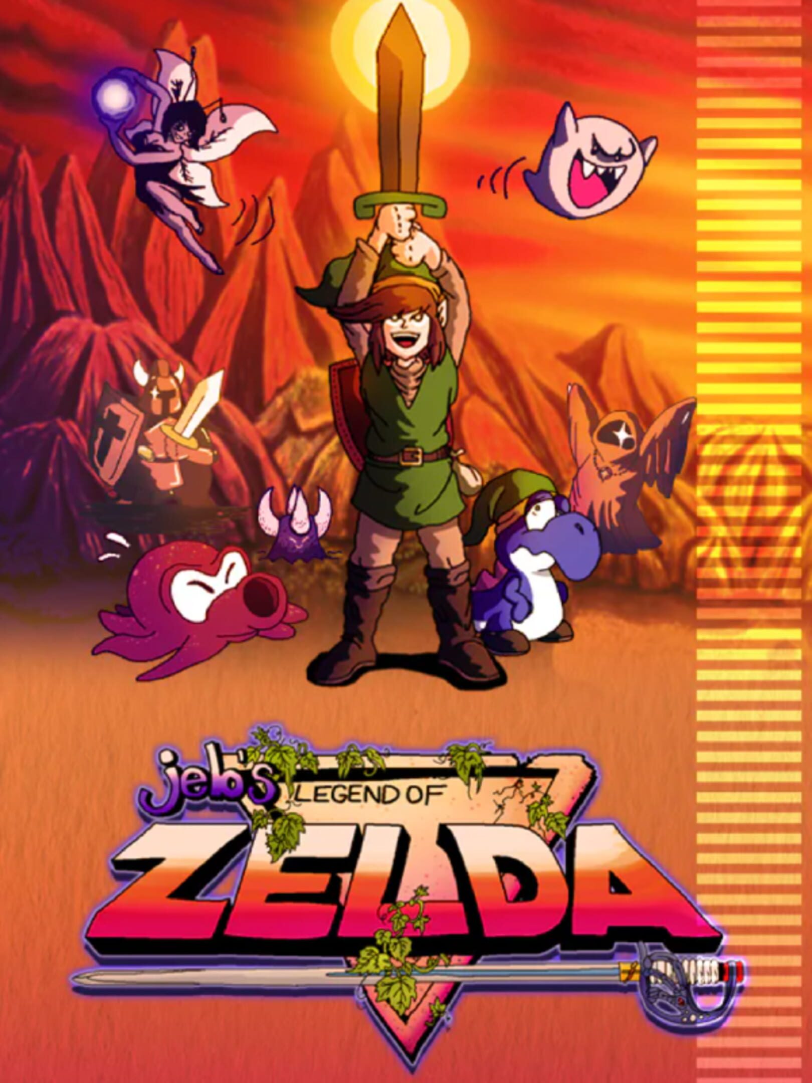 Jeb's Legend of Zelda cover
