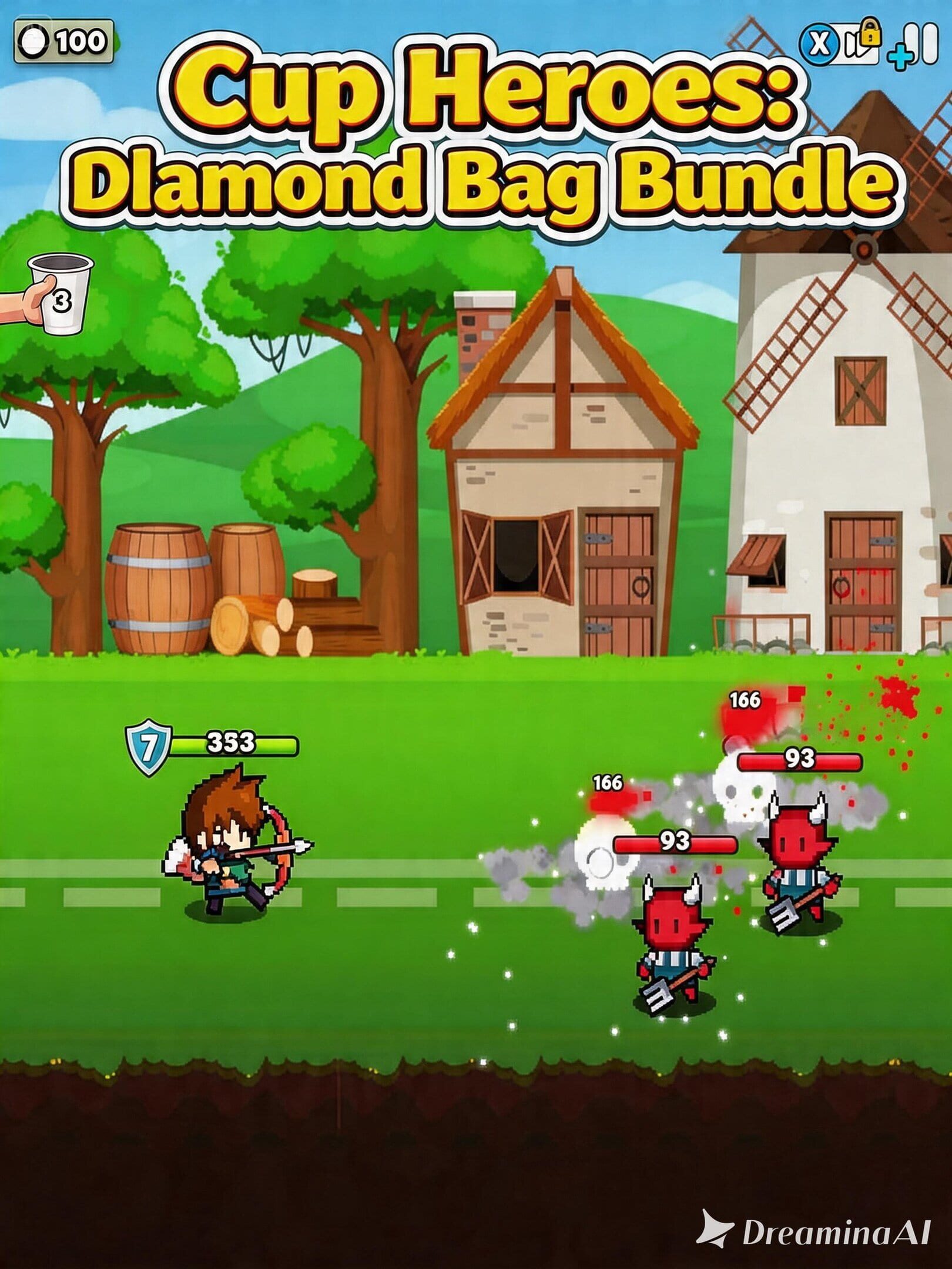Cup Heroes: Diamond Bag Bundle cover