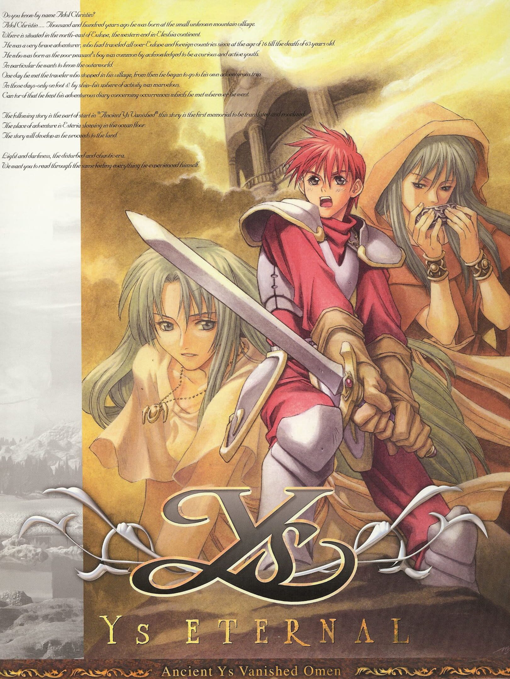 Ys Eternal cover