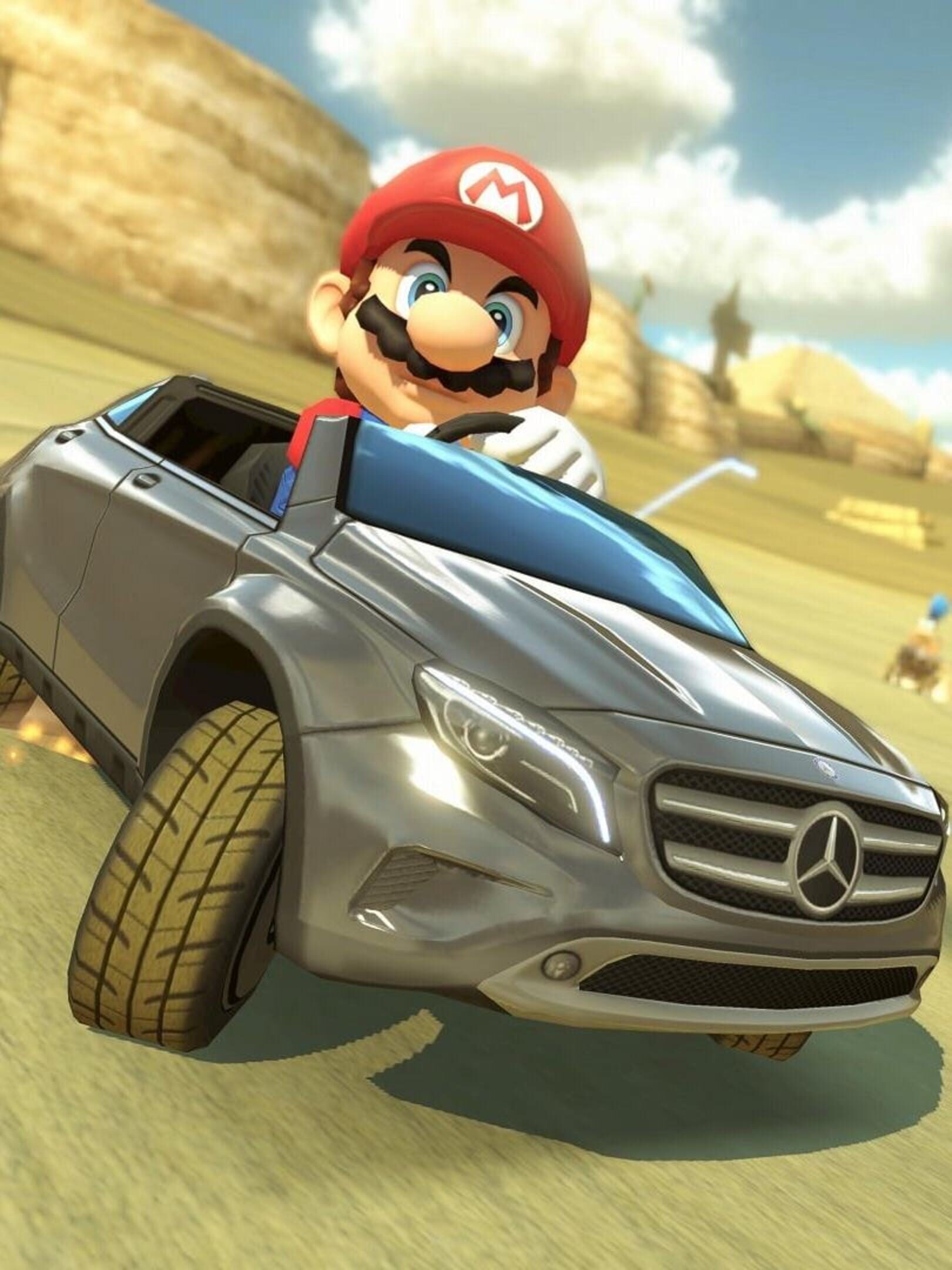 Mario Kart 8: Mercedez-Benz X Mario Kart 8 cover