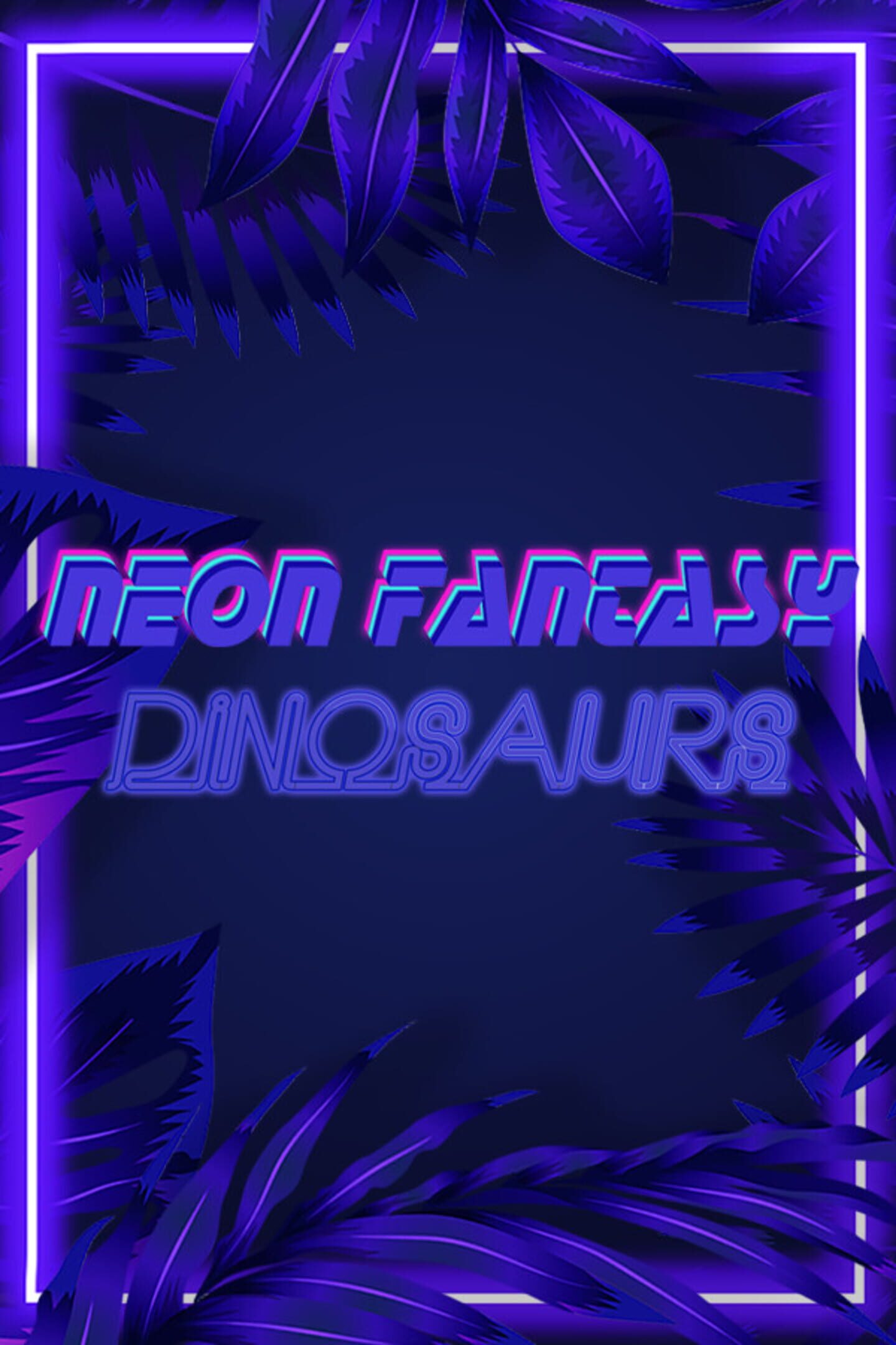 Neon Fantasy: Dinosaurs cover