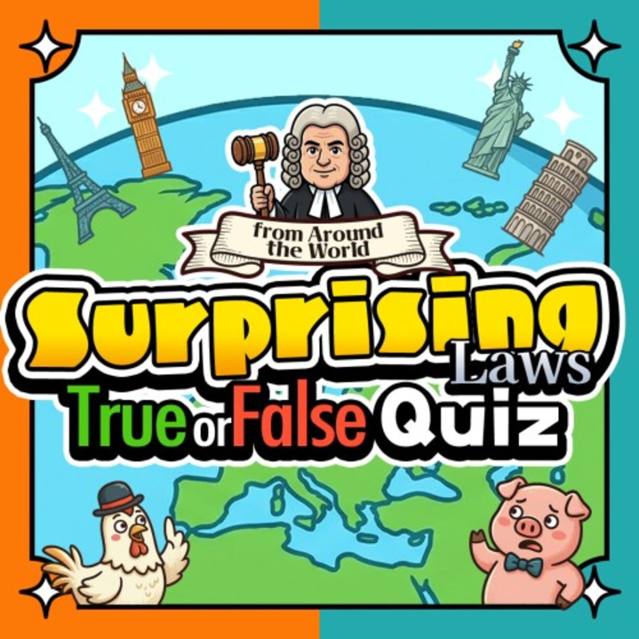 Surprising Laws Around the World True or False Quiz cover