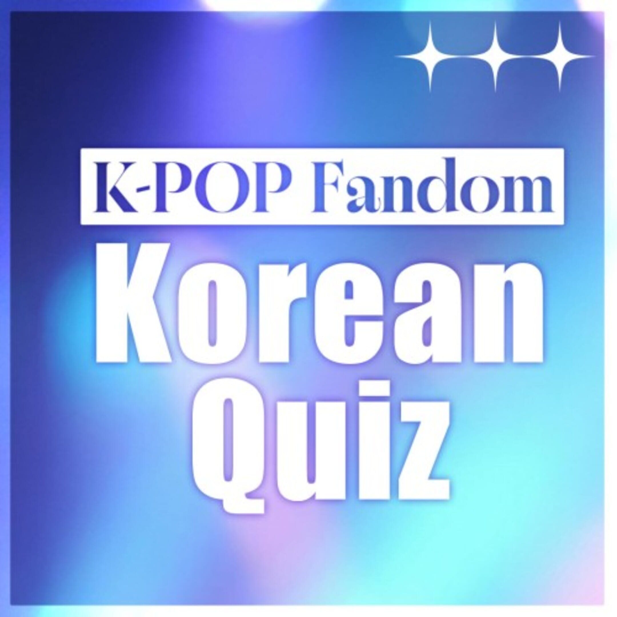 K-Pop Fandom Korean Quiz cover