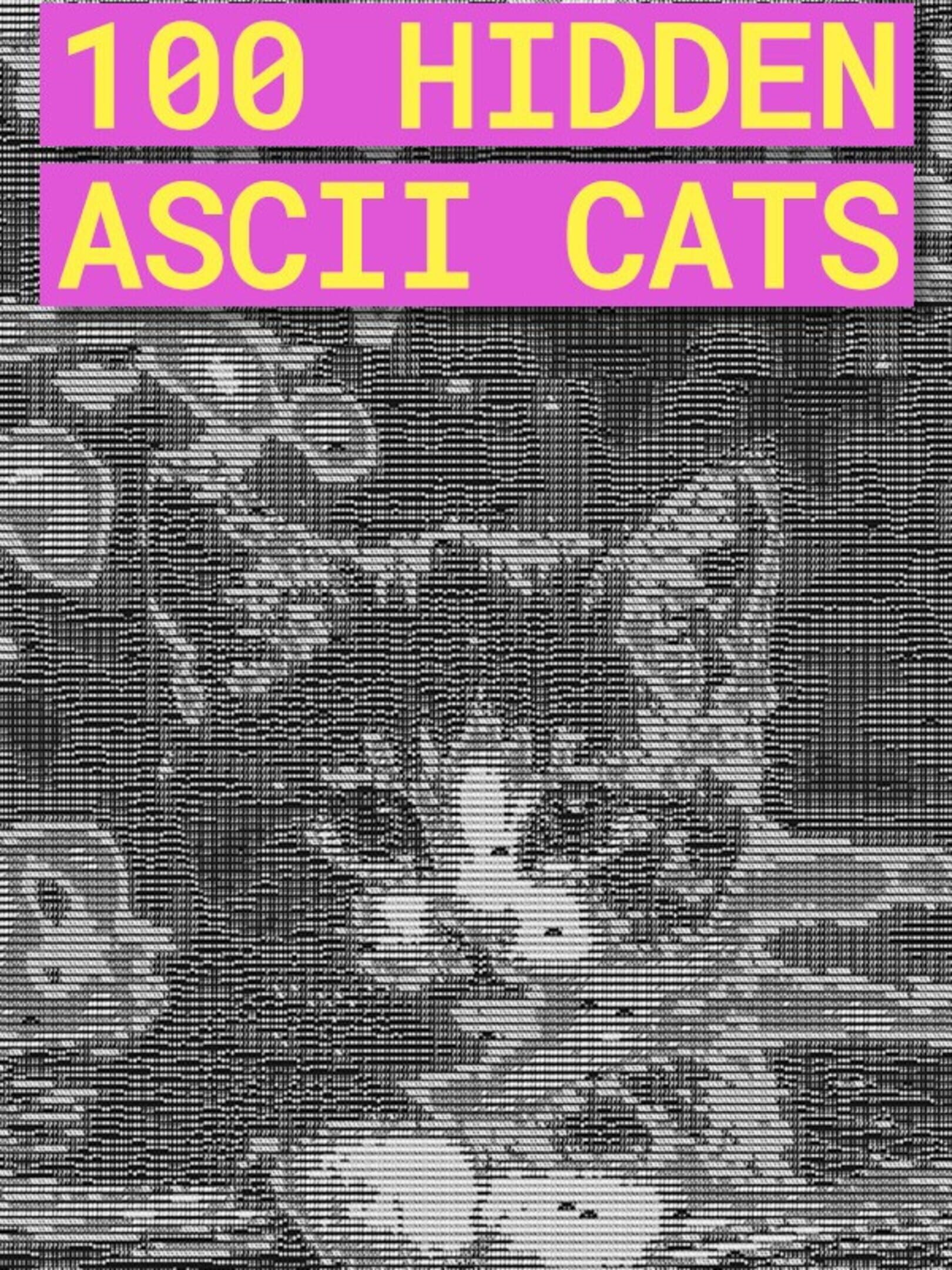 100 Hidden ASCII Cats cover