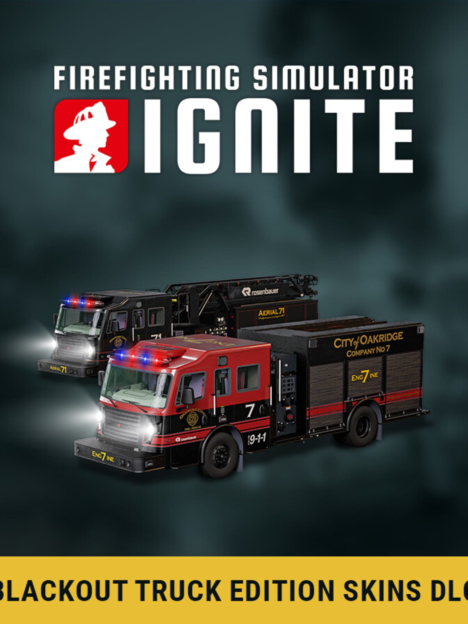 Firefighting Simulator: Ignite - Blackout Truck Edition Skins DLC