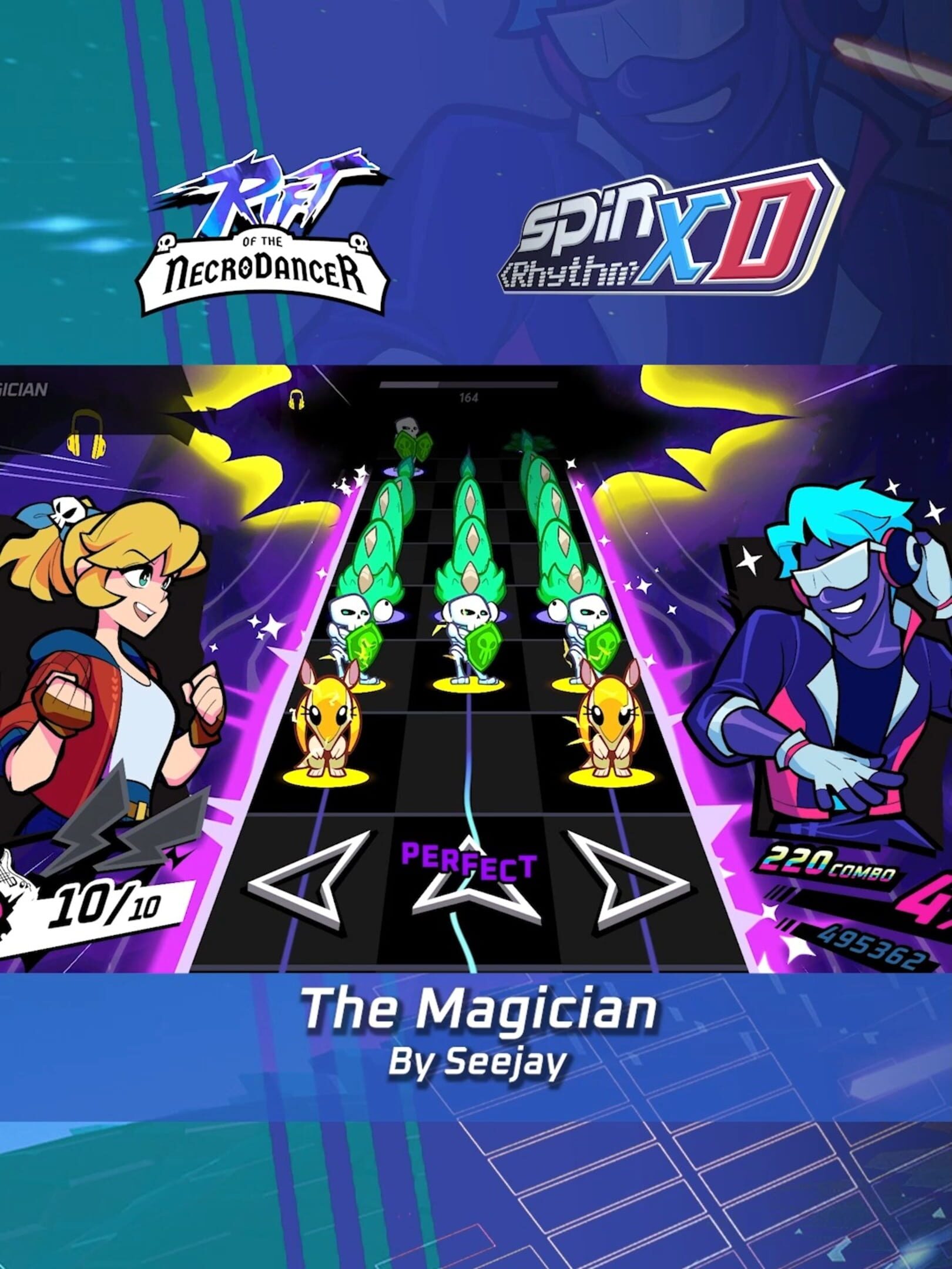 Rift of the NecroDancer: Spin Rhythm XD - "The Magician" - Seejay