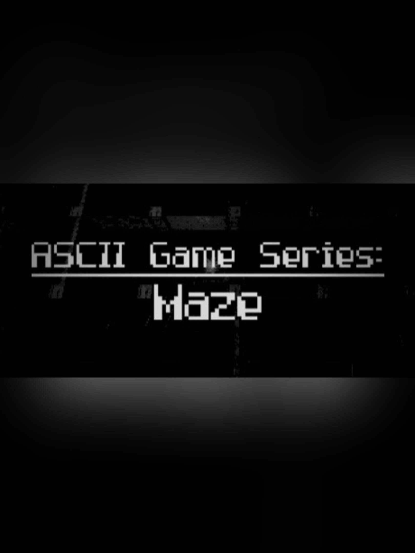 ASCII Game Series: Maze cover