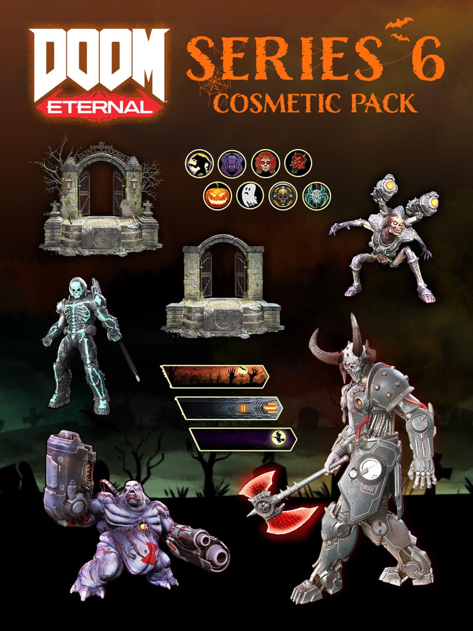 Doom Eternal: Series Six Cosmetic Pack