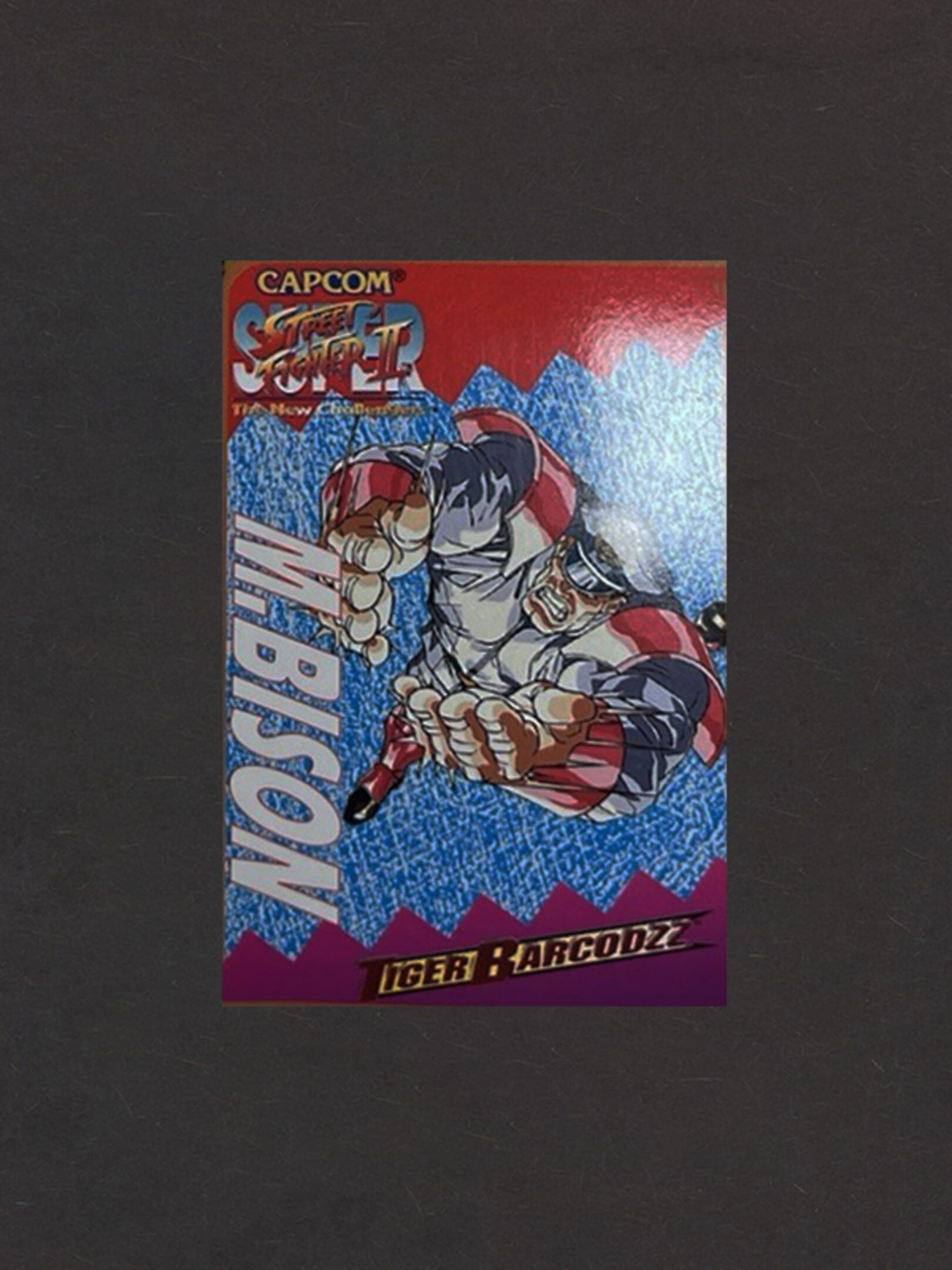 Super Street Fighter II: The New Challengers - Tiger Barcodzz: M. Bison