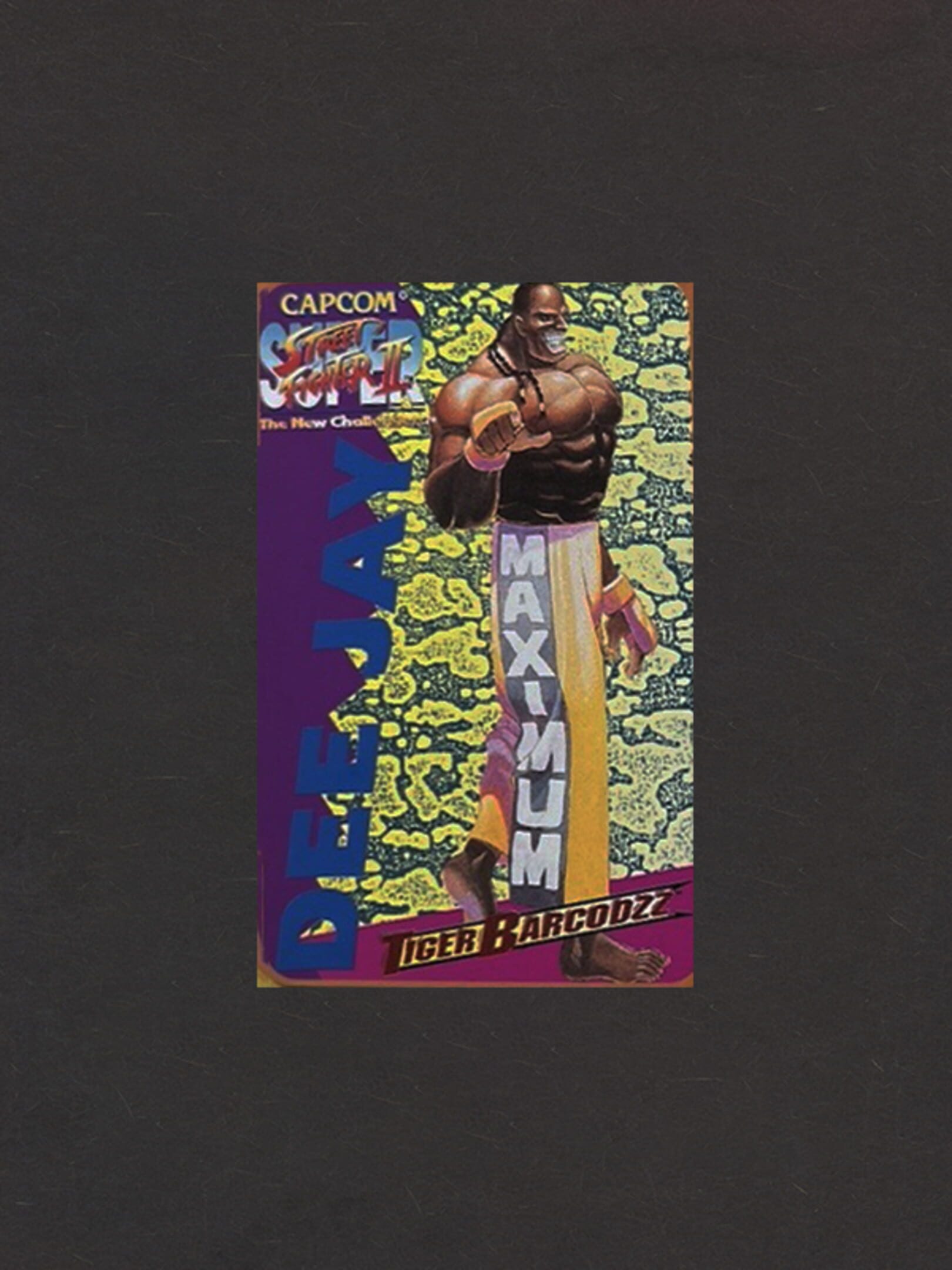 Super Street Fighter II: The New Challengers - Tiger Barcodzz: Dee Jay
