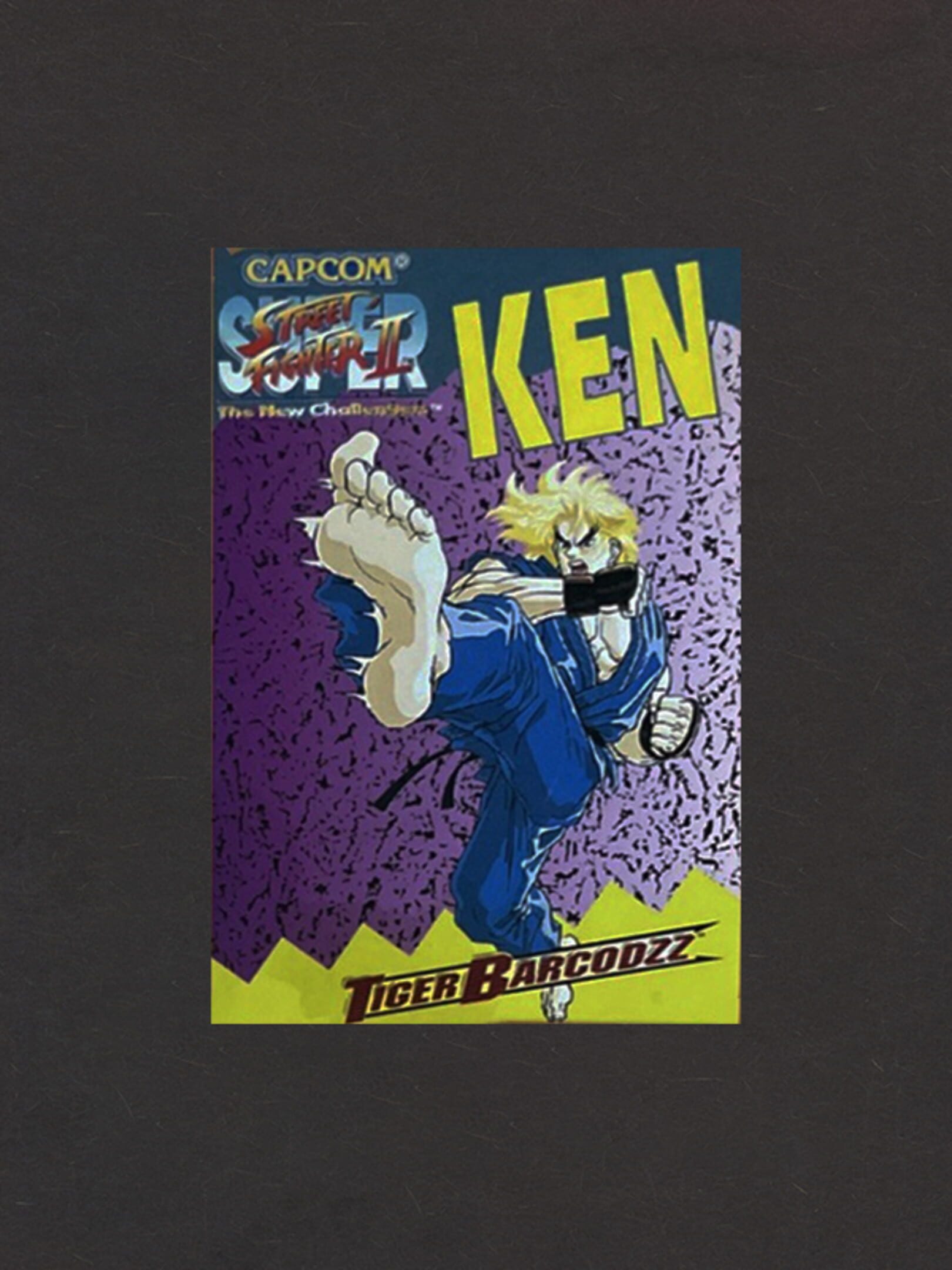 Super Street Fighter II: The New Challengers - Tiger Barcodzz: Ken