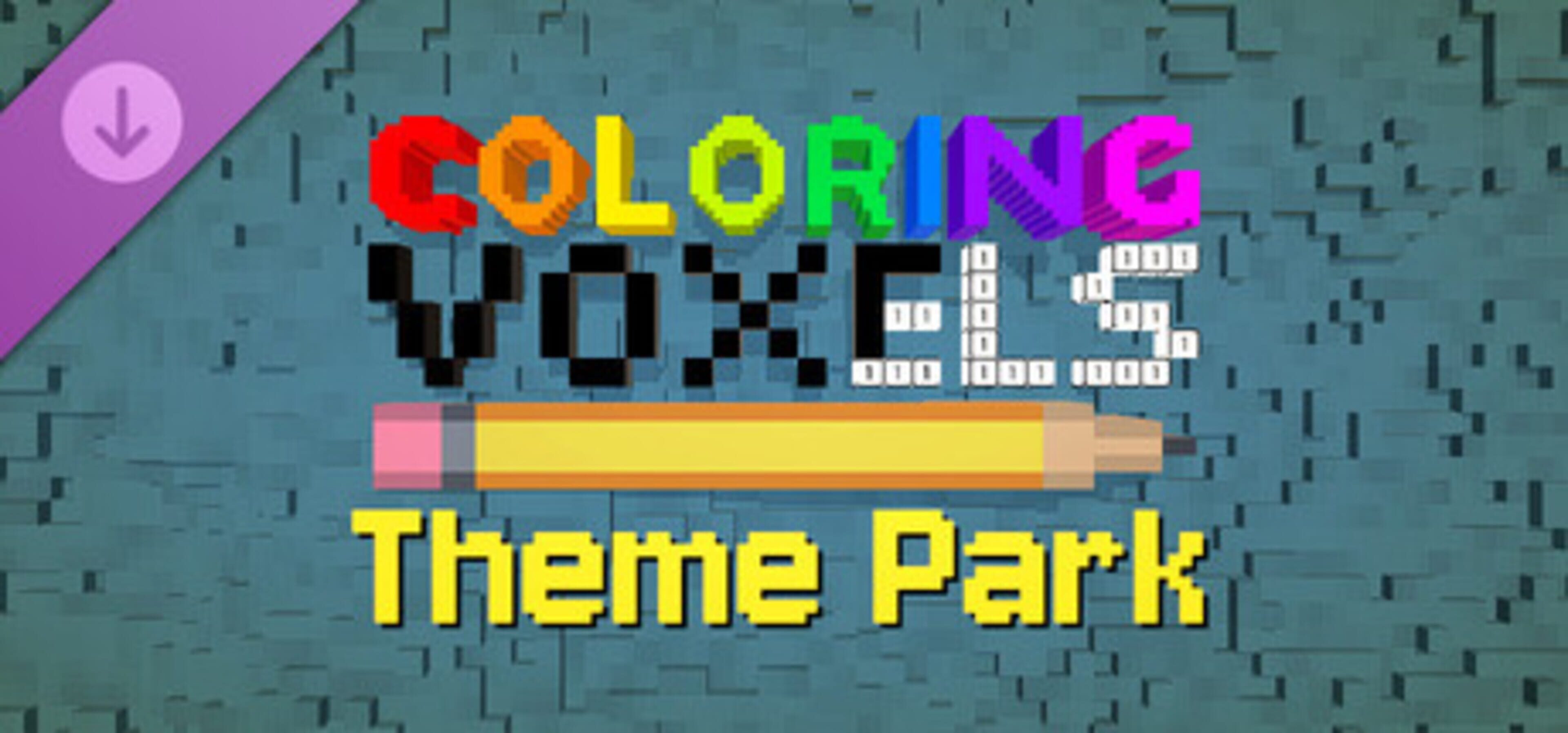 Coloring Voxels: Theme Park Pack cover