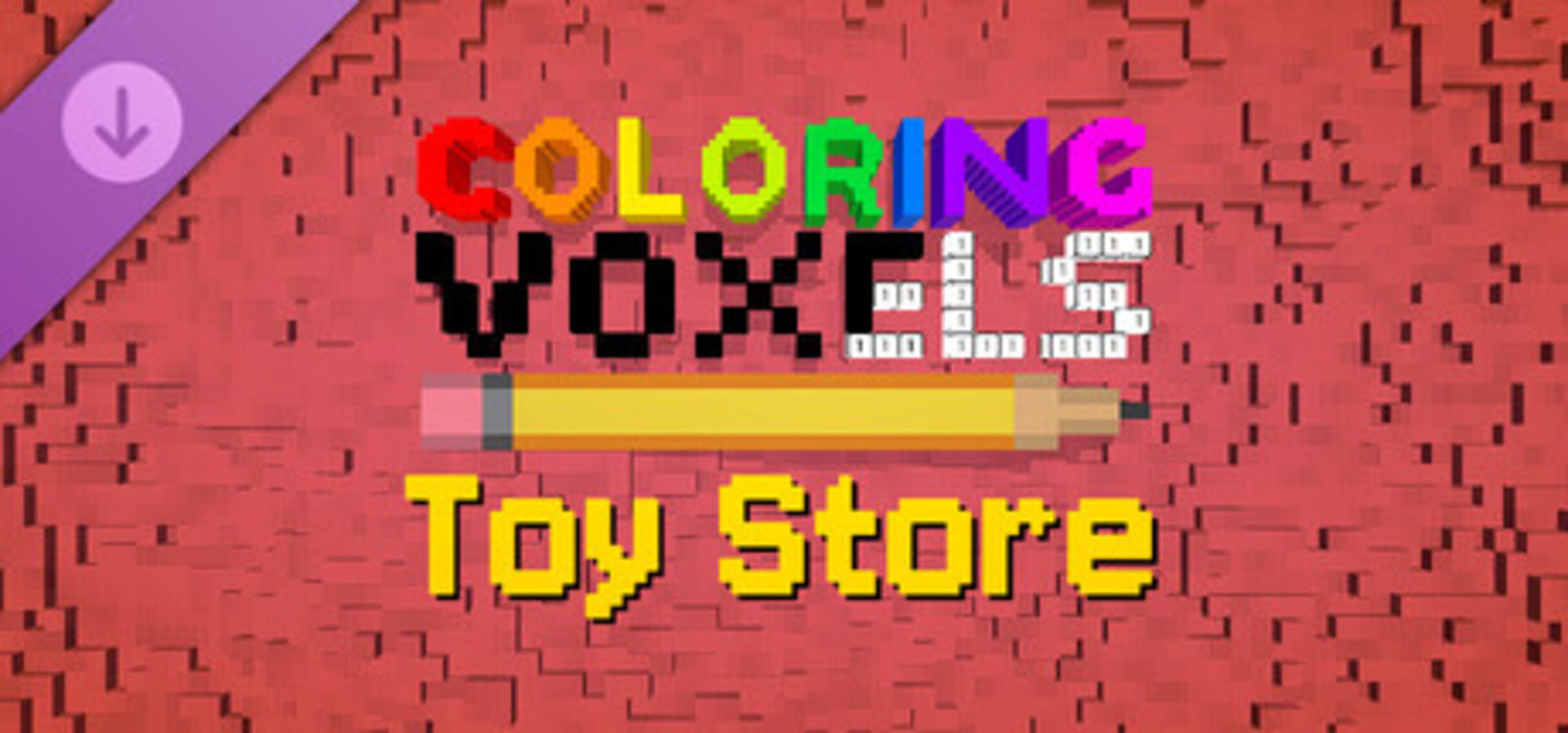 Coloring Voxels: Toy Store Pack cover