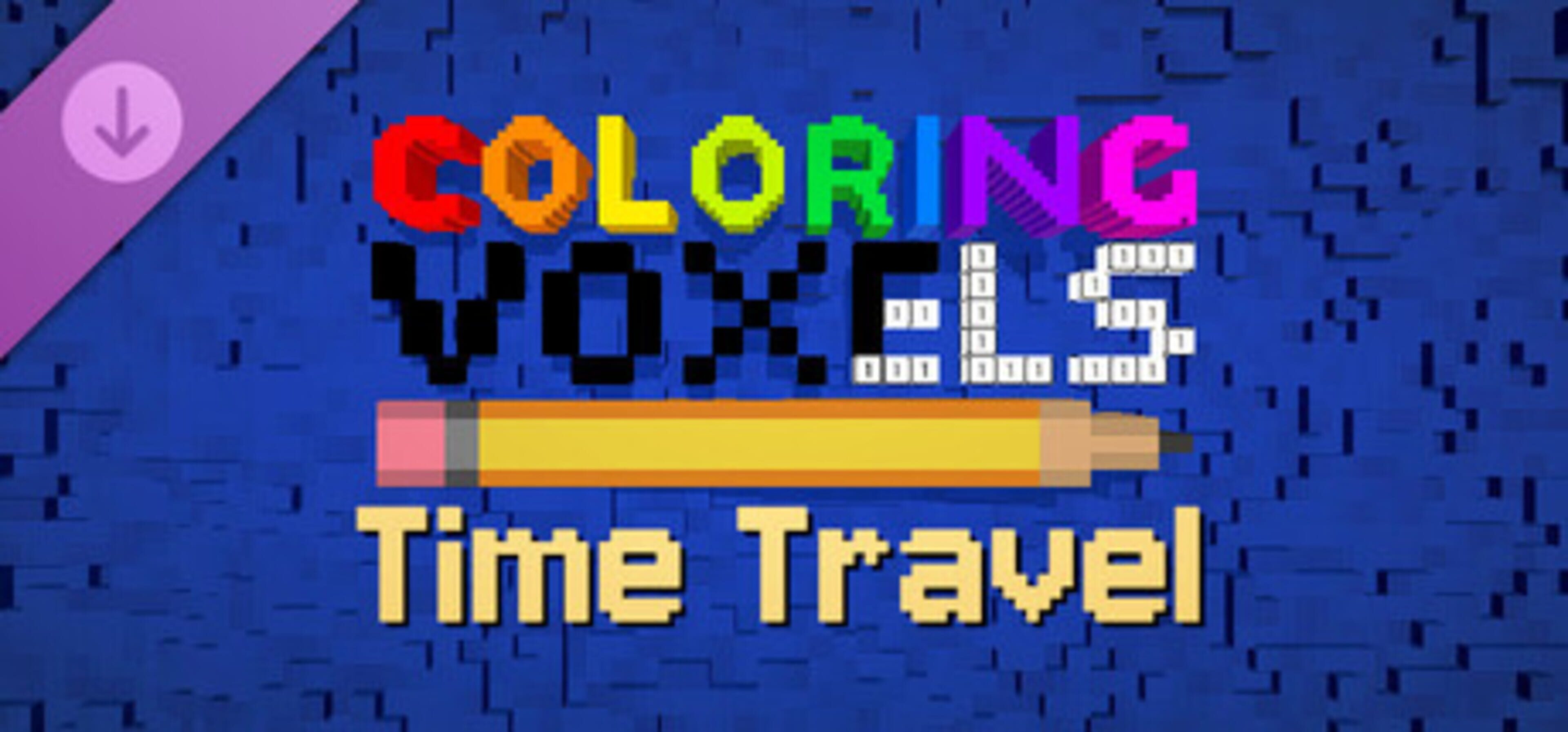 Coloring Voxels: Time Travel Pack cover