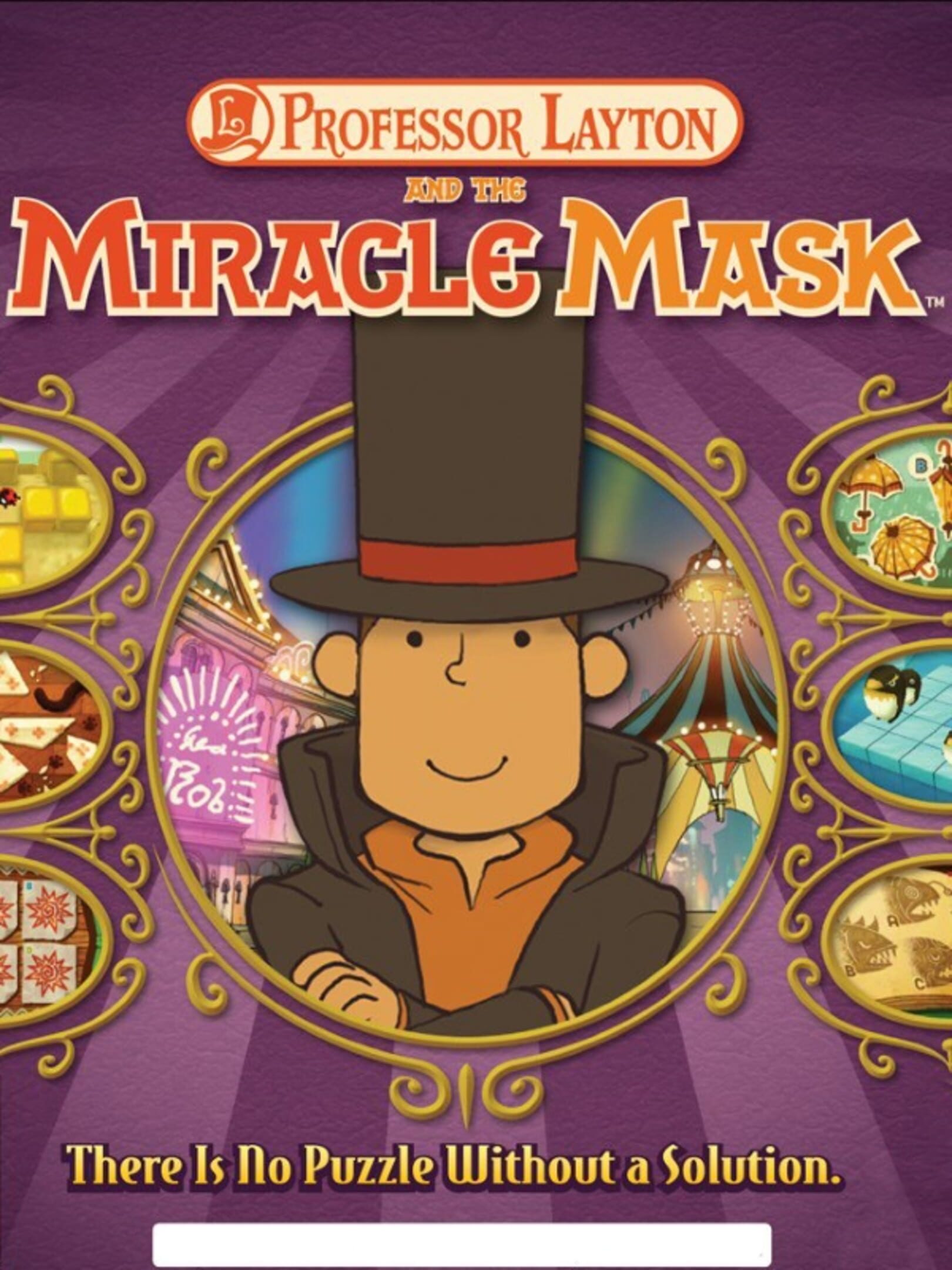 Professor Layton and the Miracle Mask cover