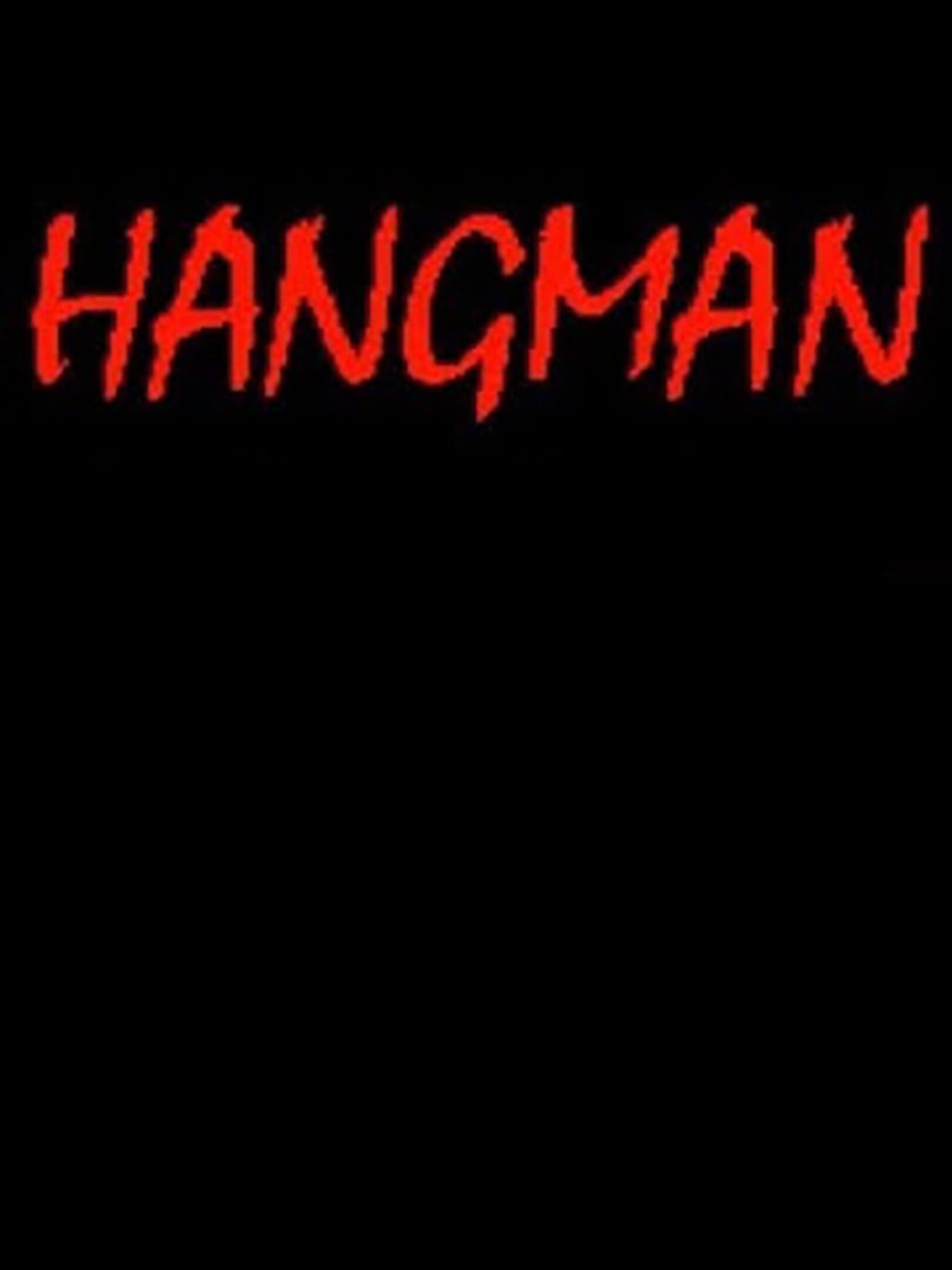 Hangman cover