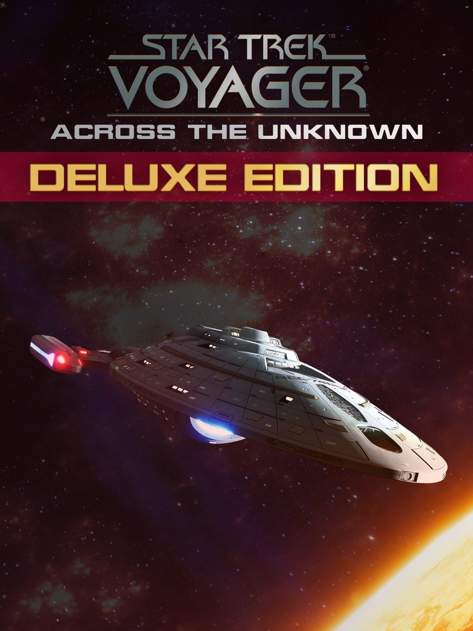 Star Trek: Voyager - Across the Unknown: Deluxe Edition cover