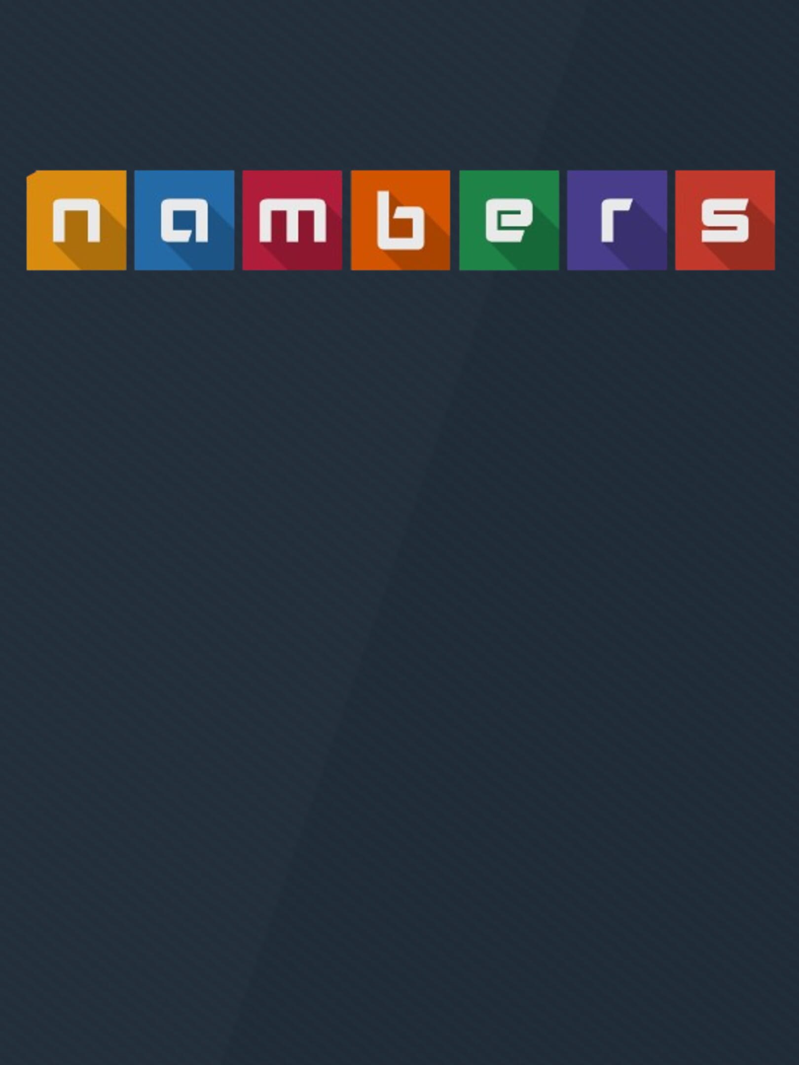 Nambers cover