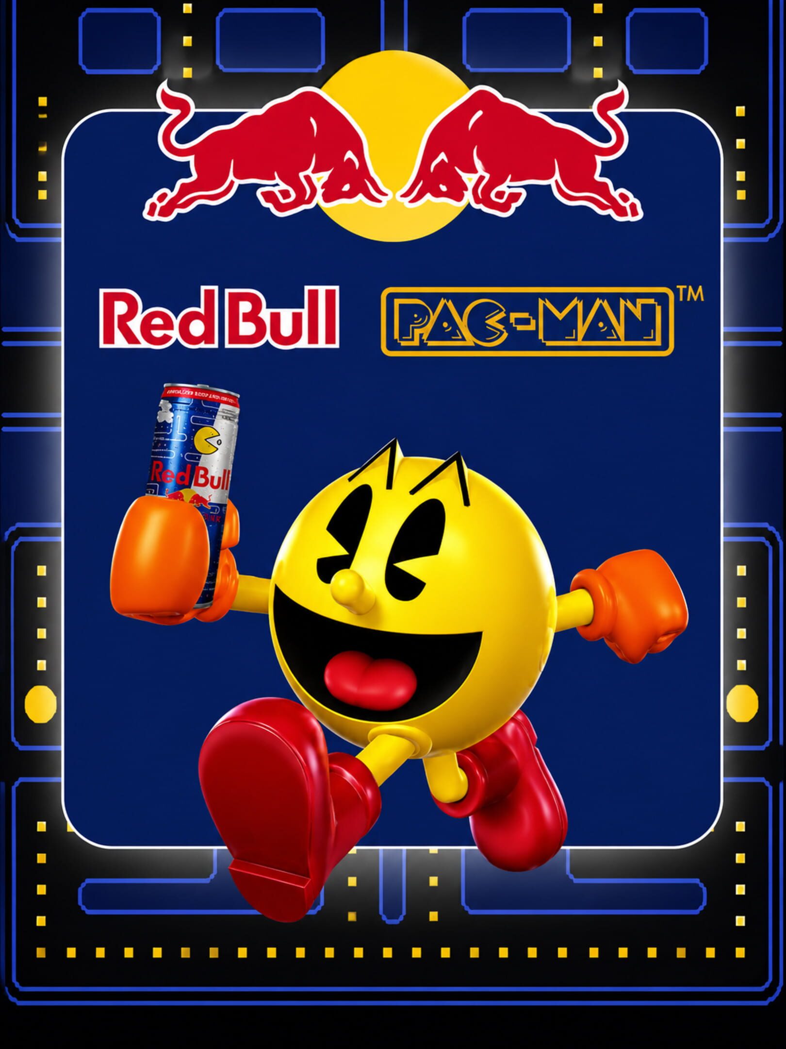 Red Bull Pac-Man cover