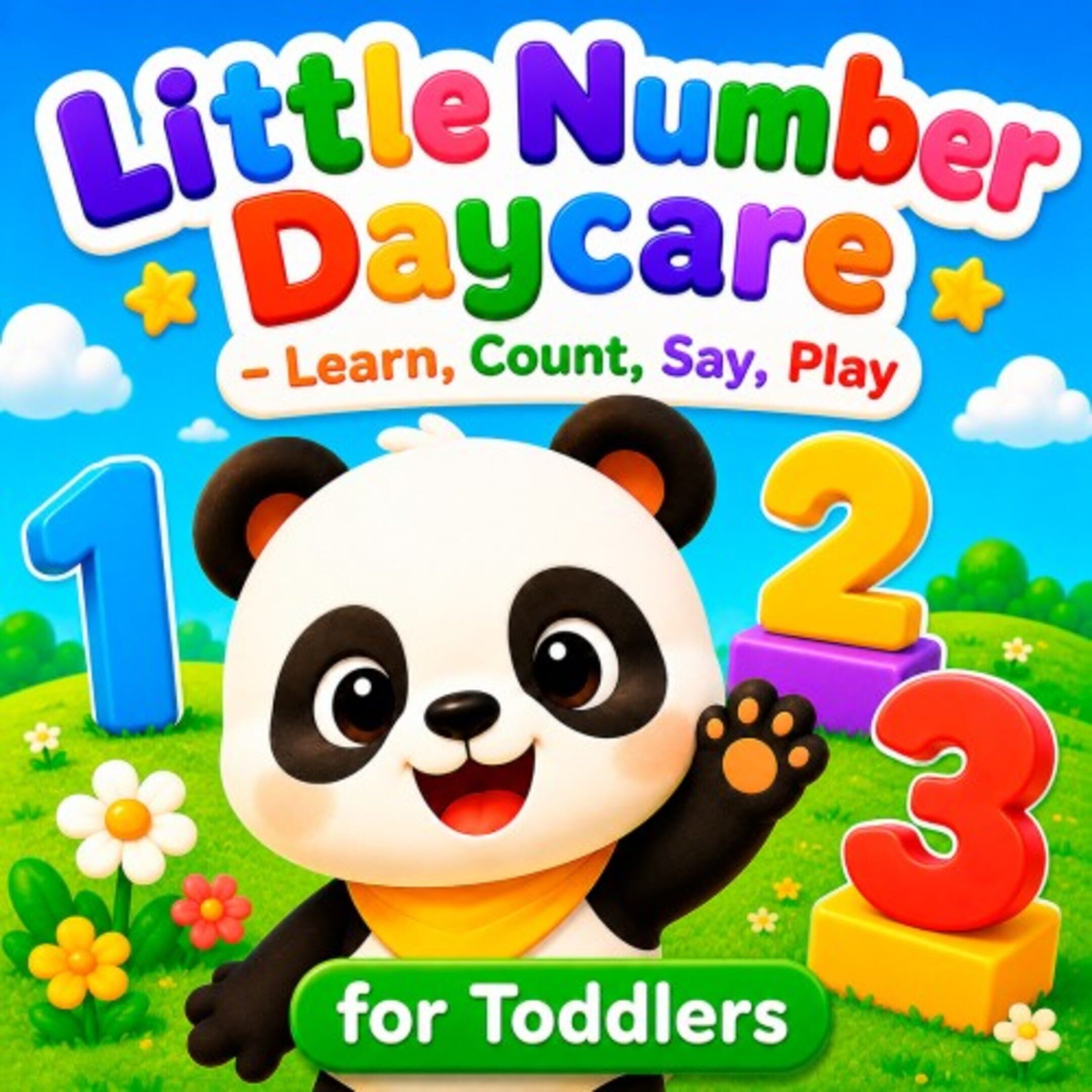 Little Number Daycare: Learn, Count, Say, Play for Toddlers cover