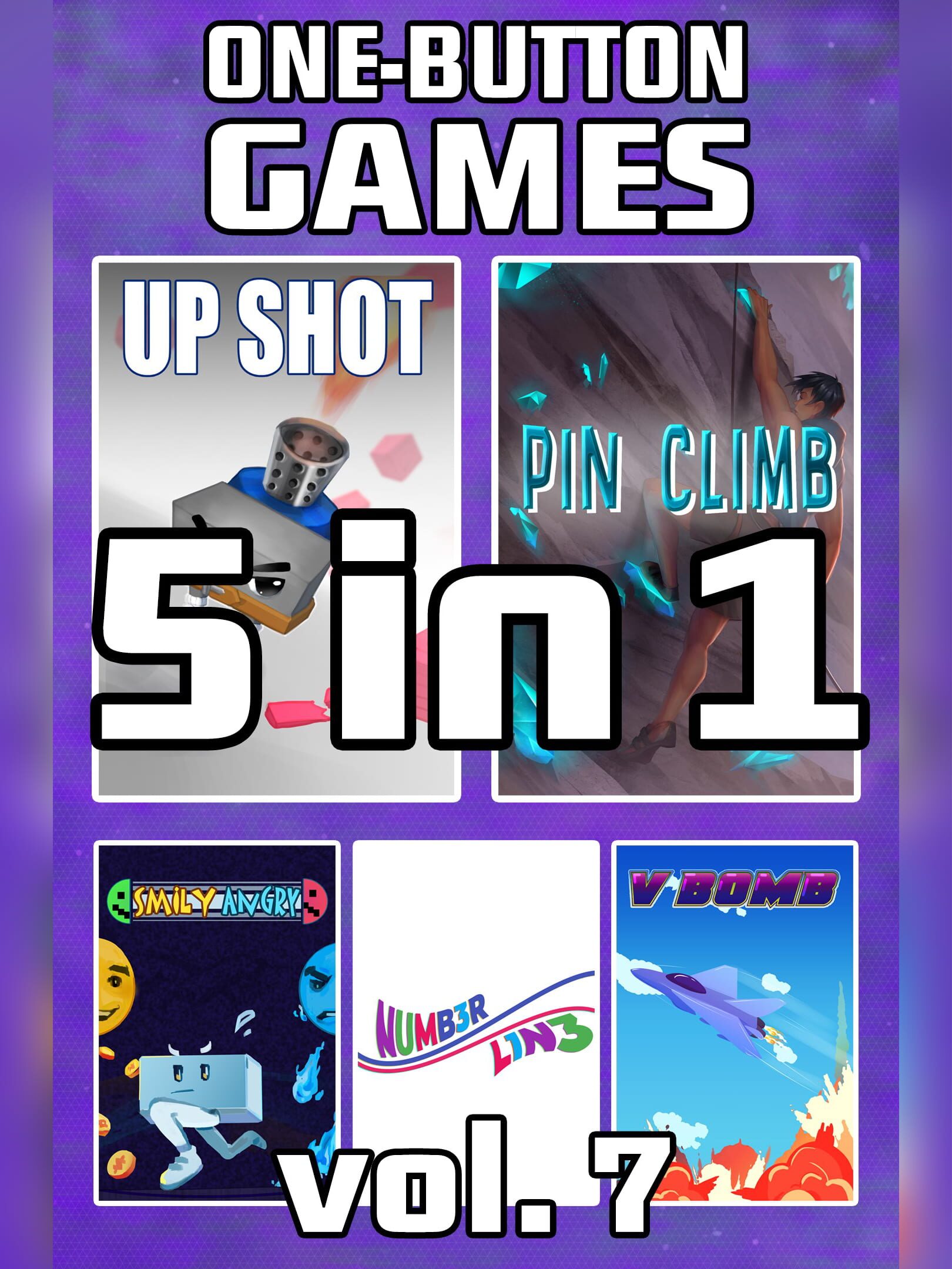 One Button Games 5-in-1 Vol. 7 cover