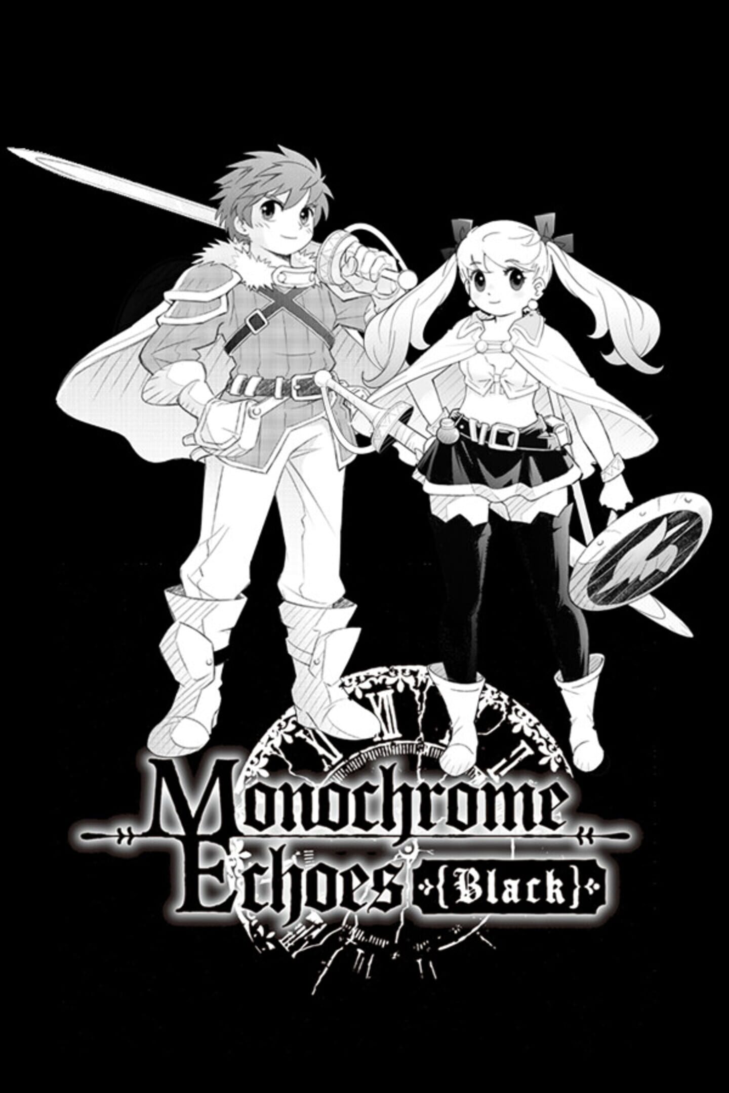 Monochrome Echoes: Black