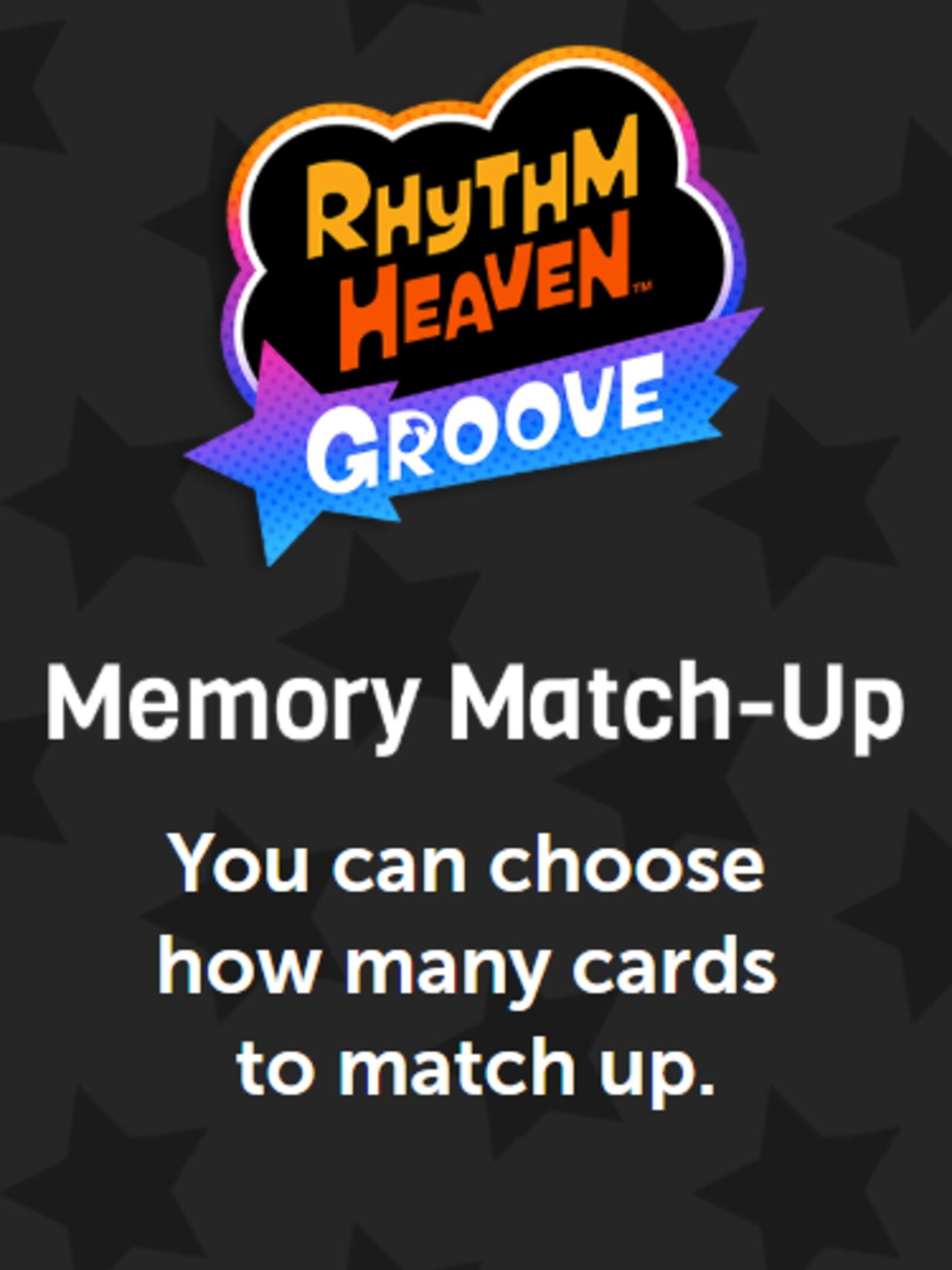 Rhythm Heaven Groove: Memory Match-Up