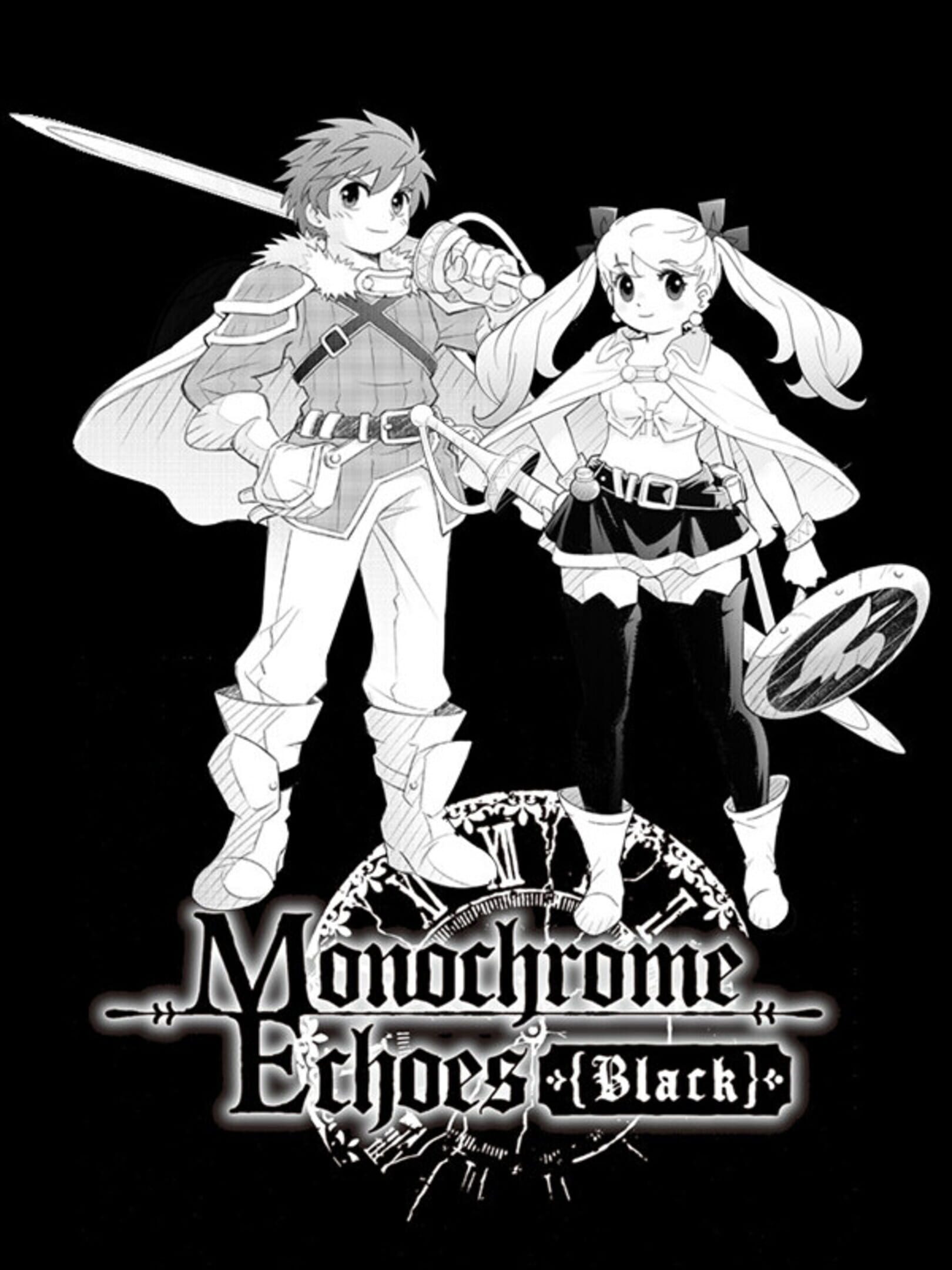 Monochrome Echoes: Black