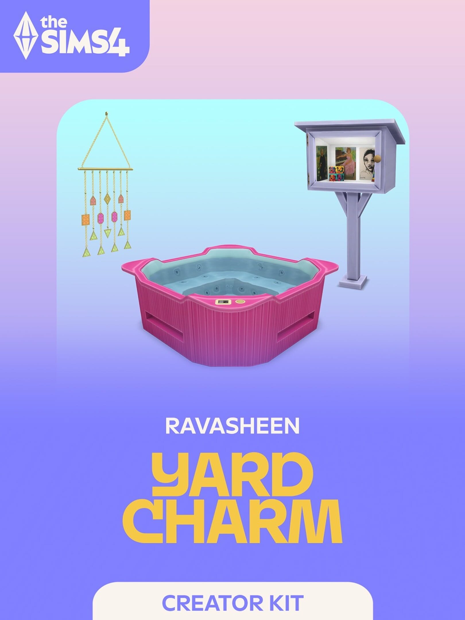 The Sims 4: Yard Charm Kit cover