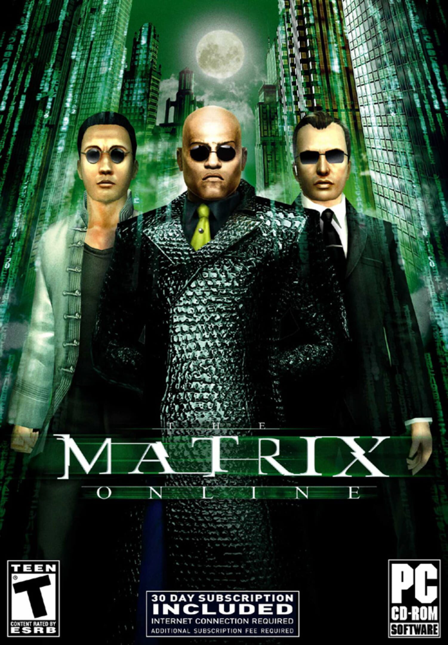 The Matrix Online box art