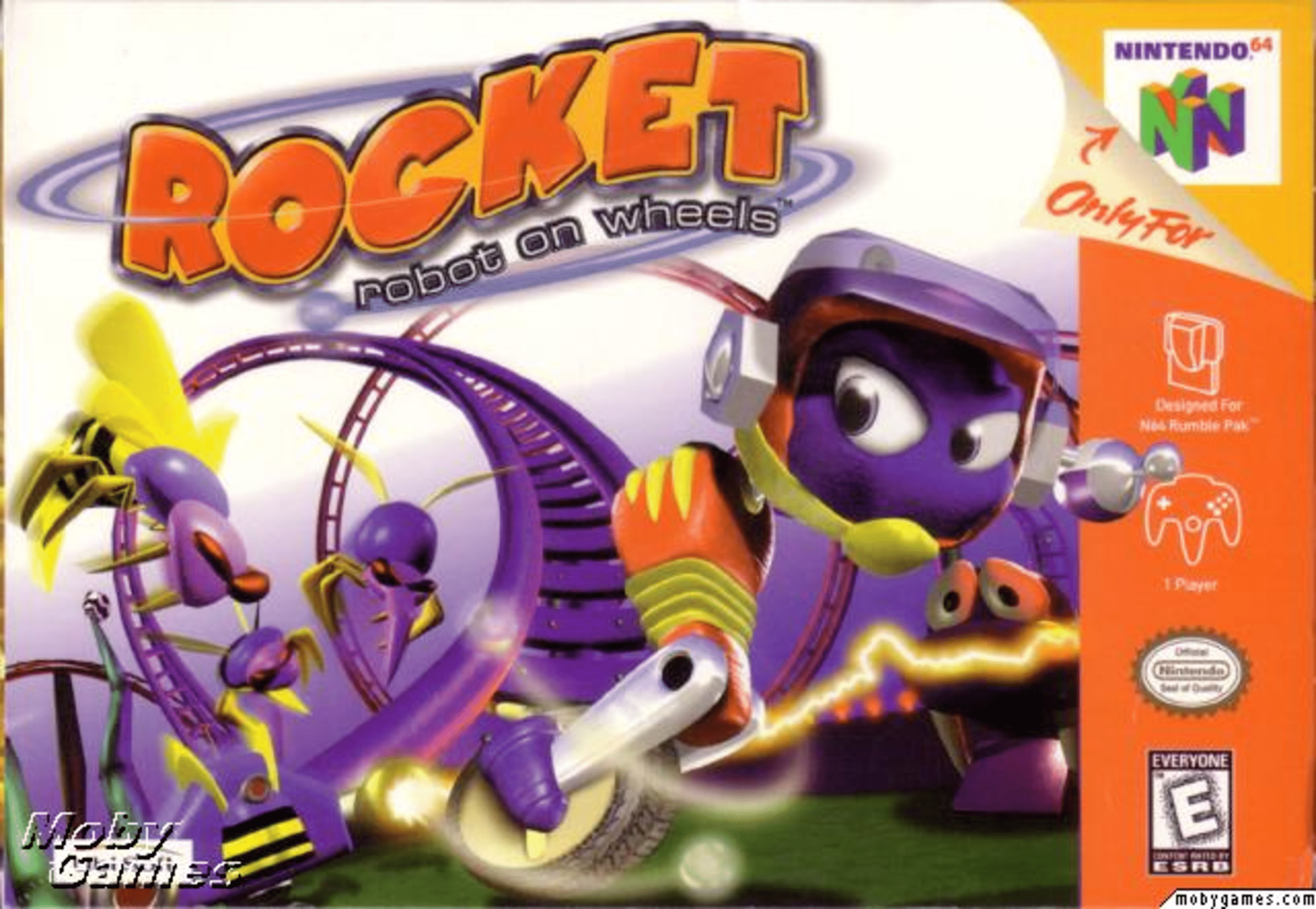 Rocket: Robot on Wheels box art