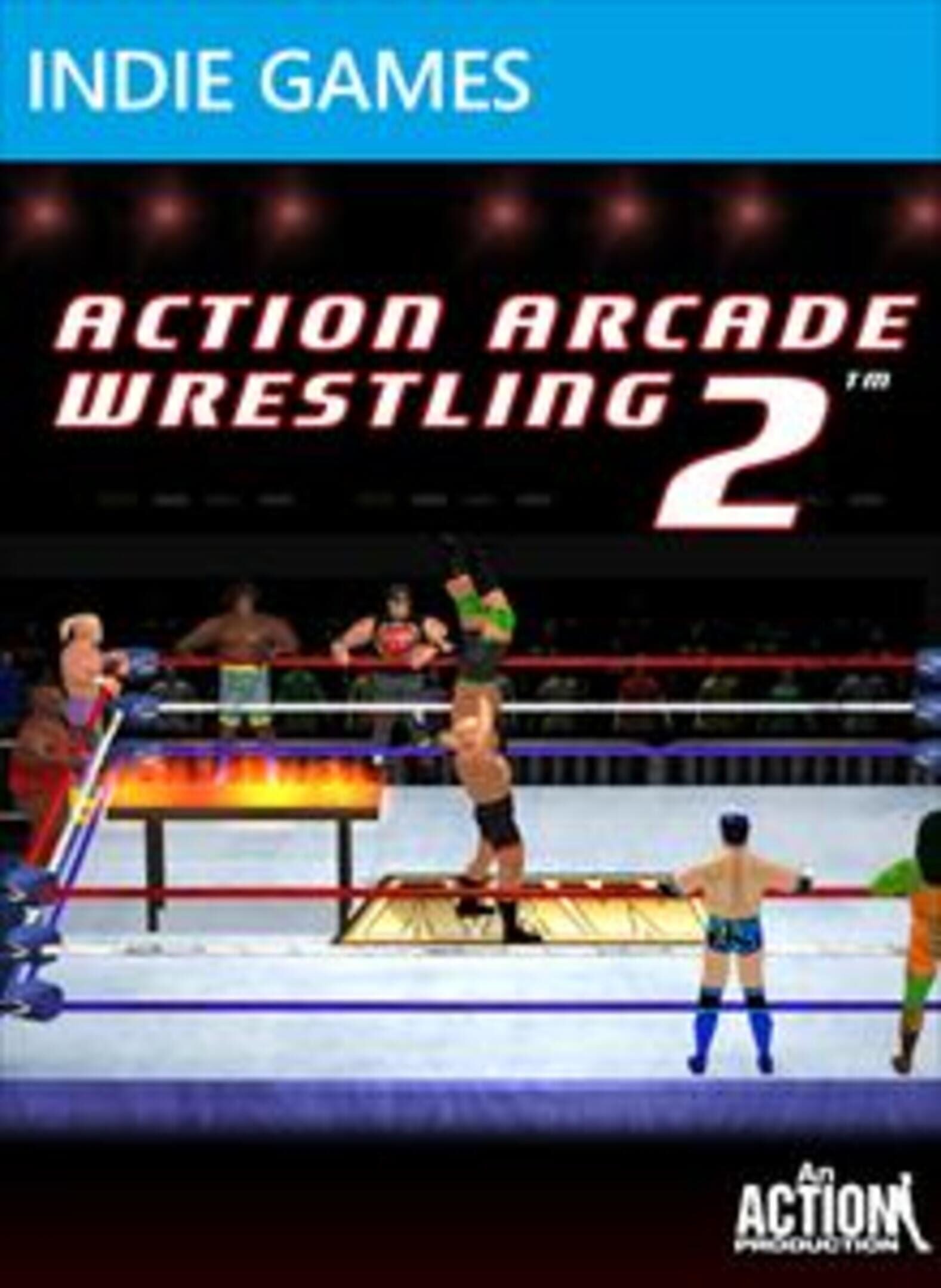 Action Arcade Wrestling 2 cover