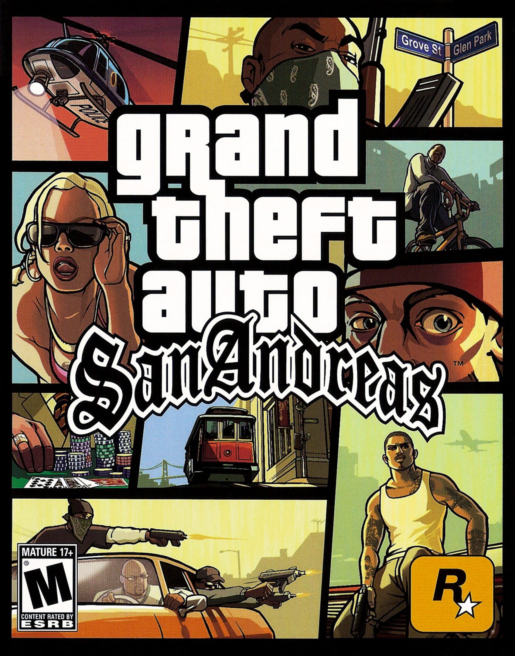 Grand Theft Auto: San Andreas box art