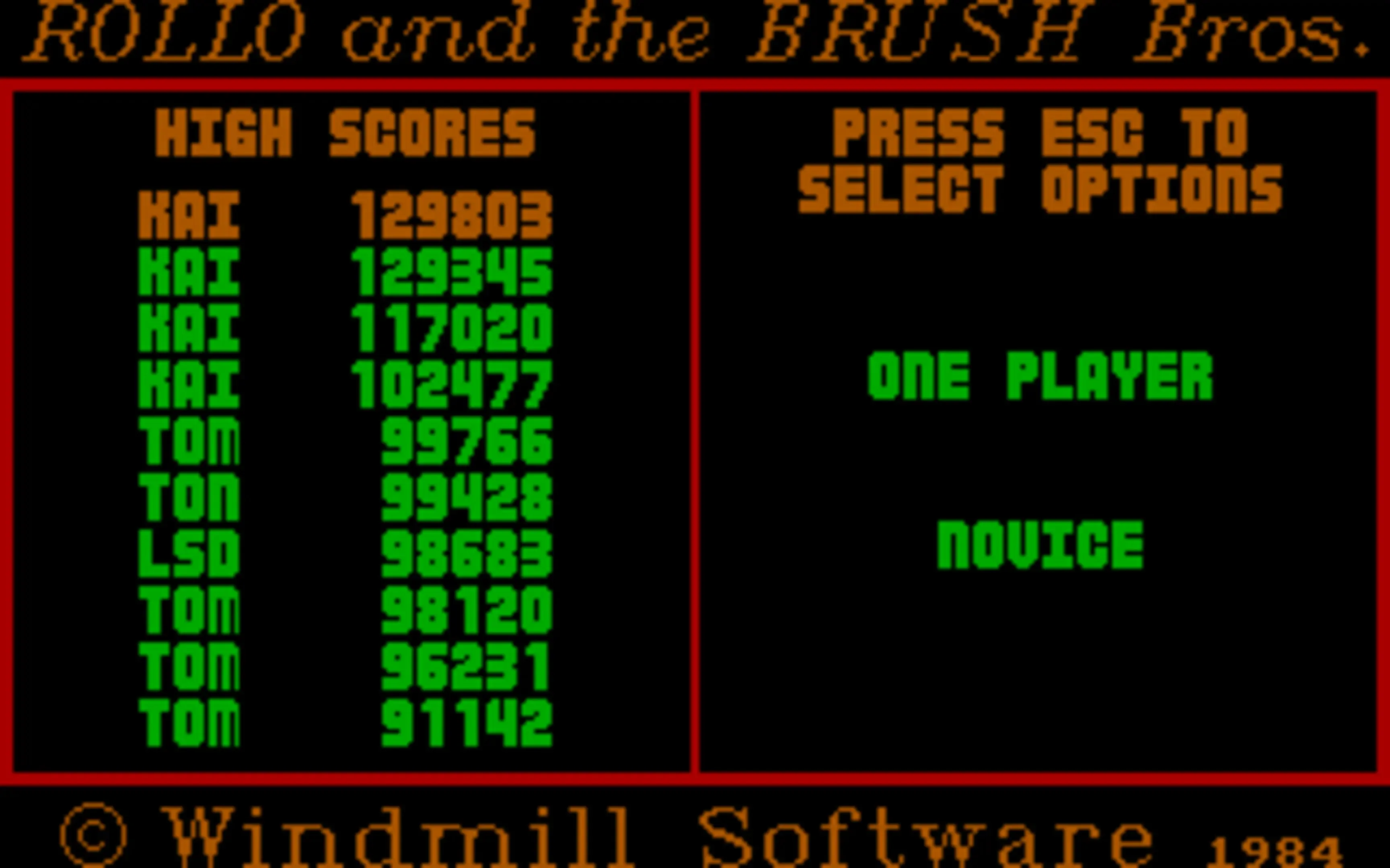 Rollo and the Brush Brothers | Stash - Games tracker