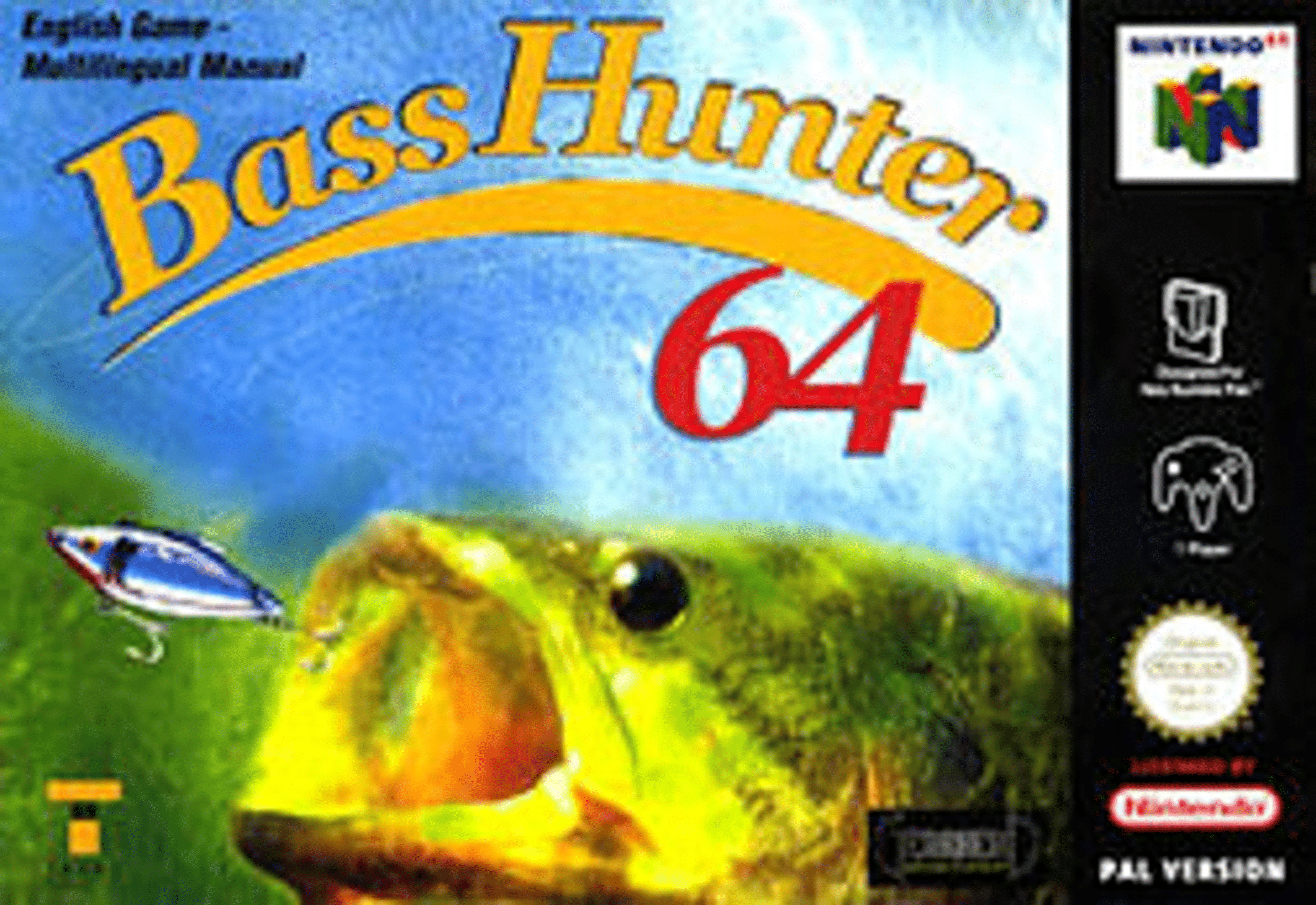 Bass Hunter 64 box art