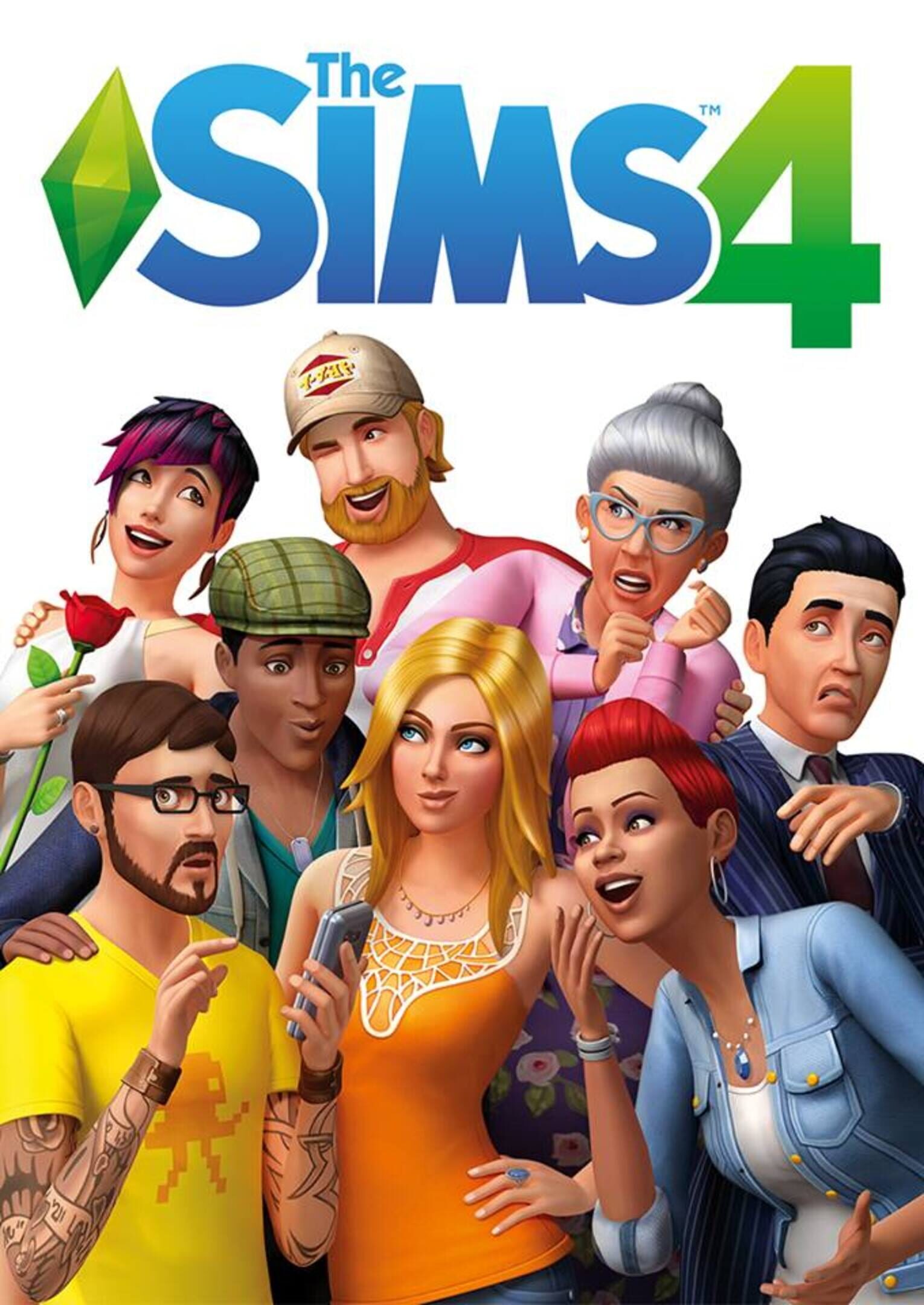 The Sims 4 box art