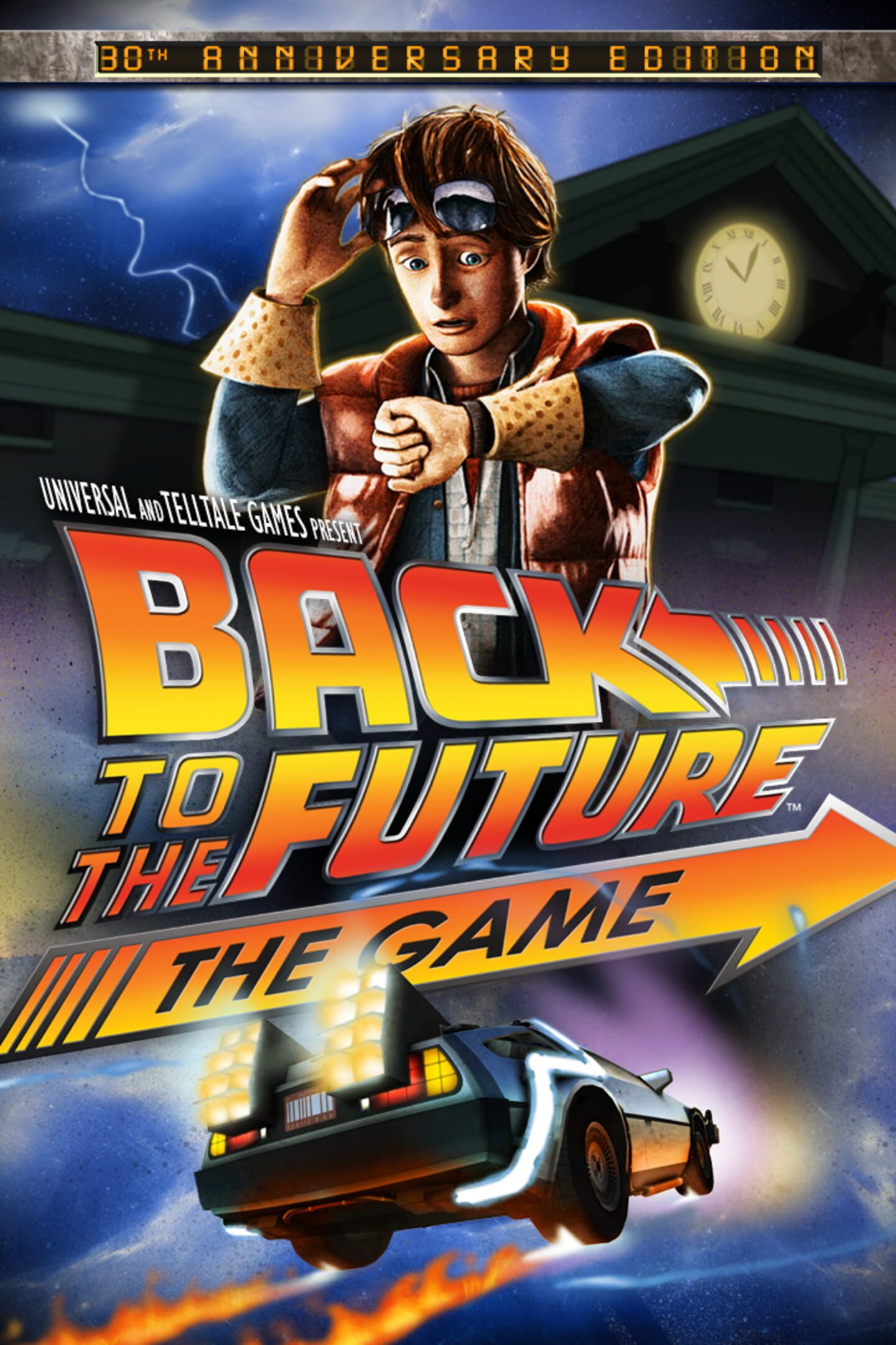 Back to the Future: The Game - 30th Anniversary Edition box art