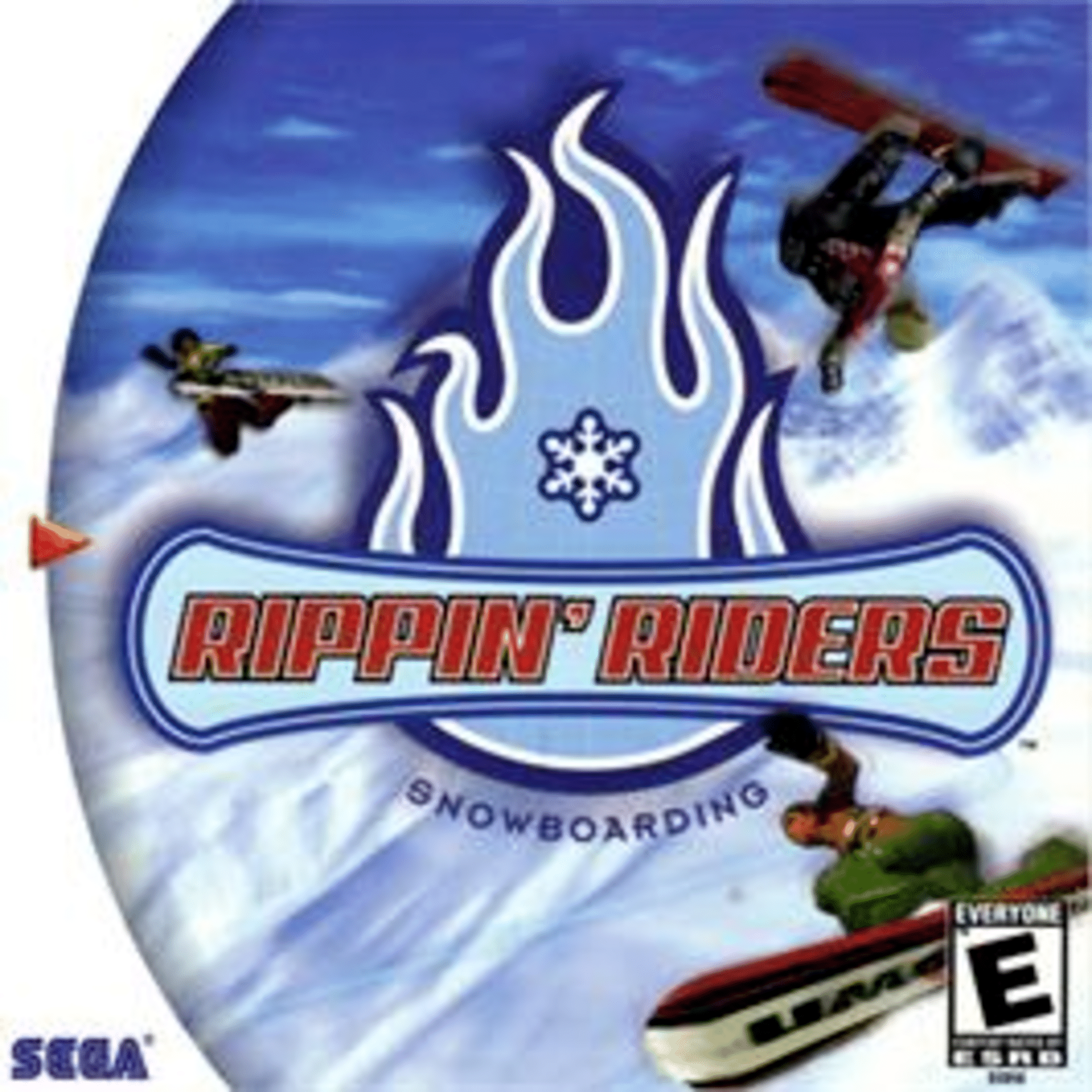 Rippin' Riders Snowboarding box art