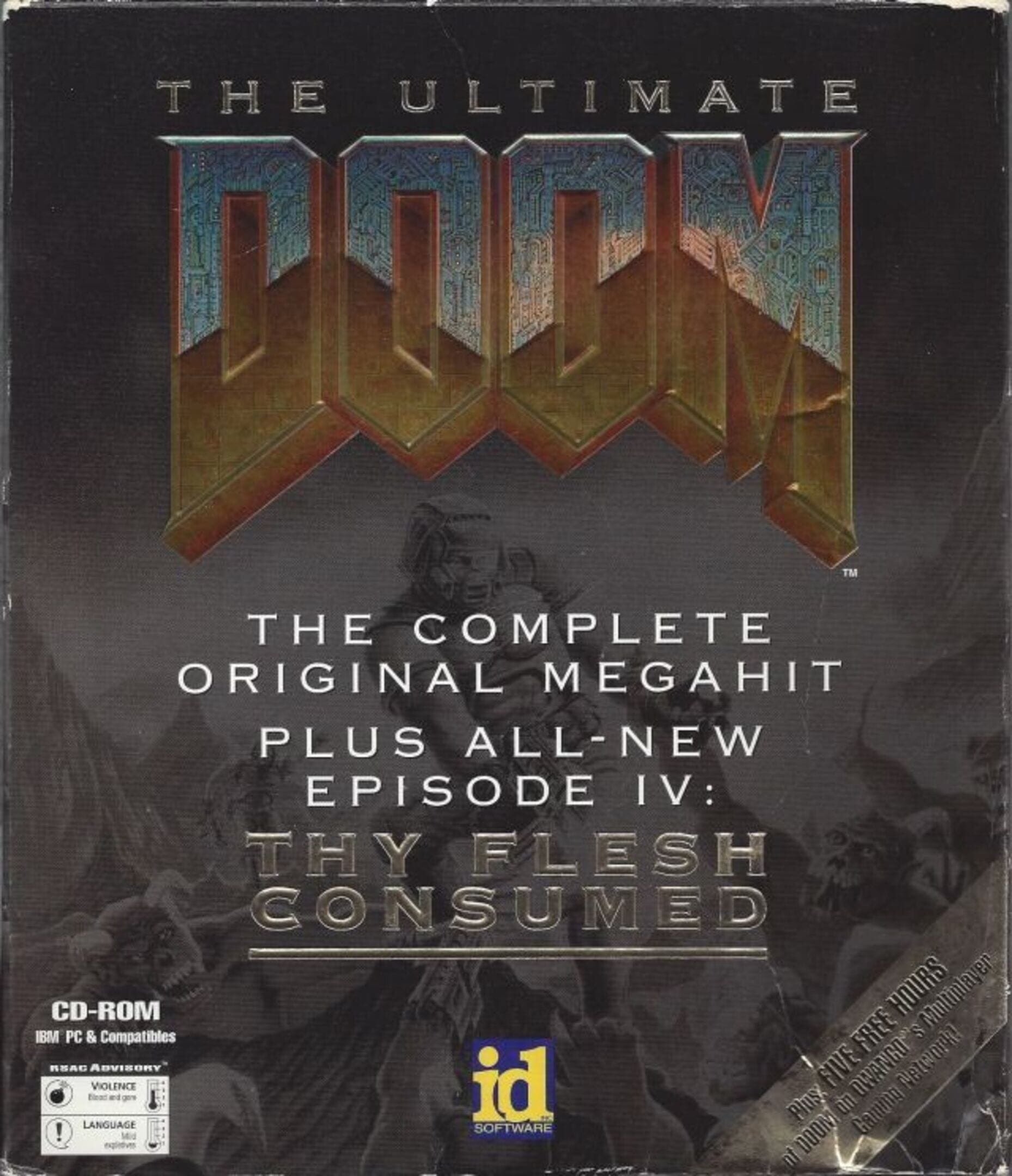 The Ultimate Doom box art