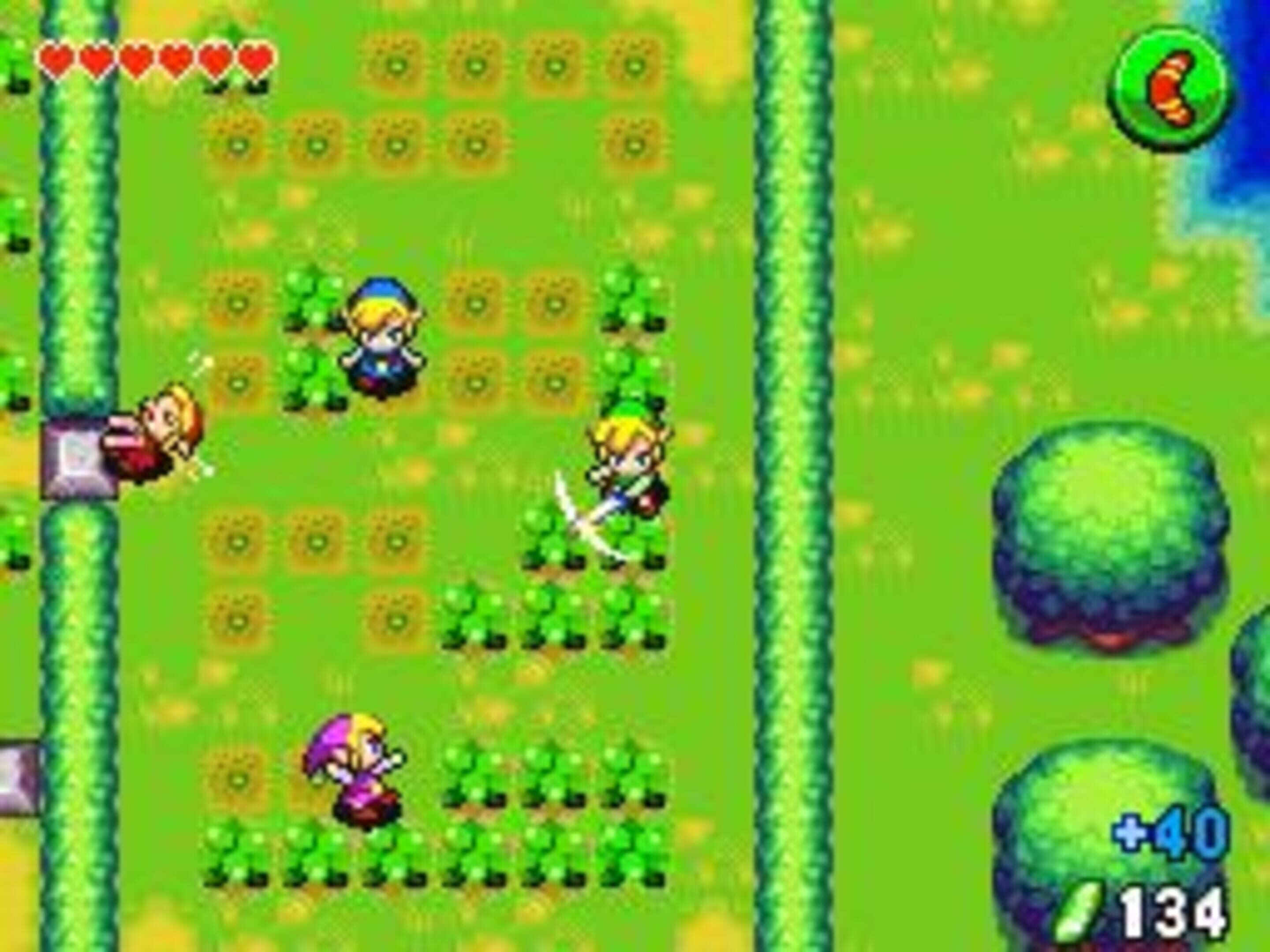 The Legend of Zelda Four Swords Anniversary Edition Stash Games tracker