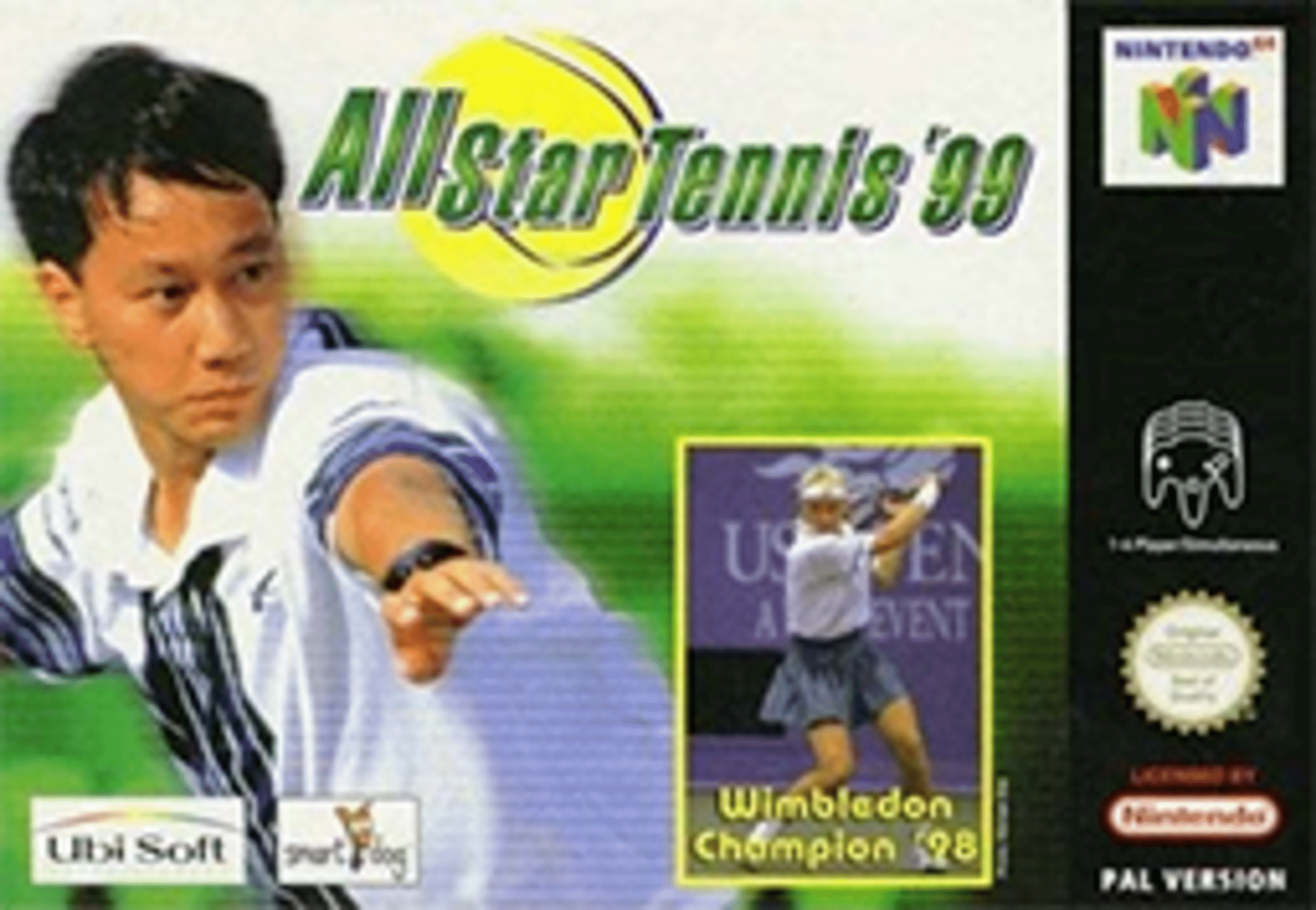 All Star Tennis '99 box art