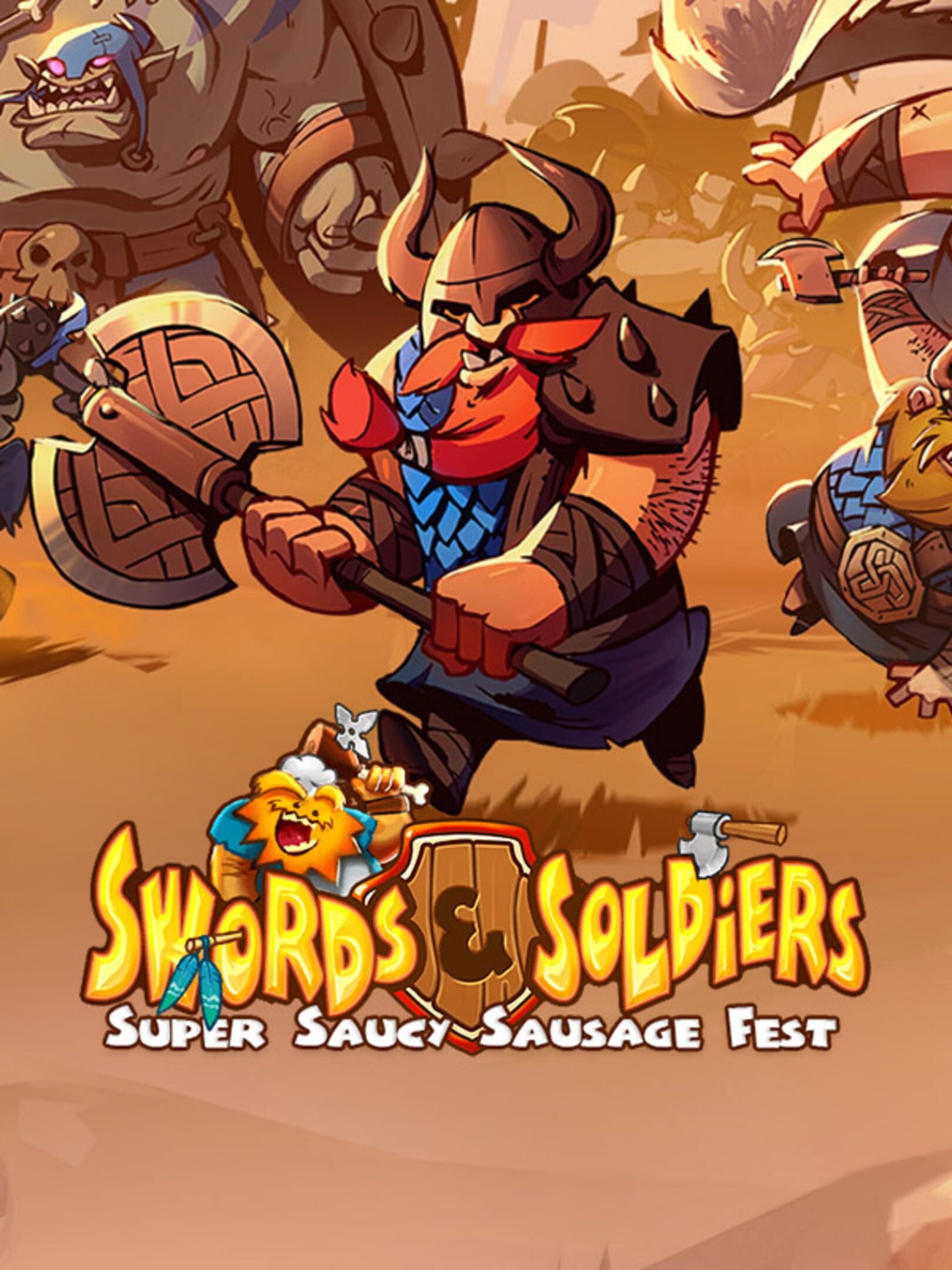 Swords & Soldiers: Super Saucy Sausage Fest cover