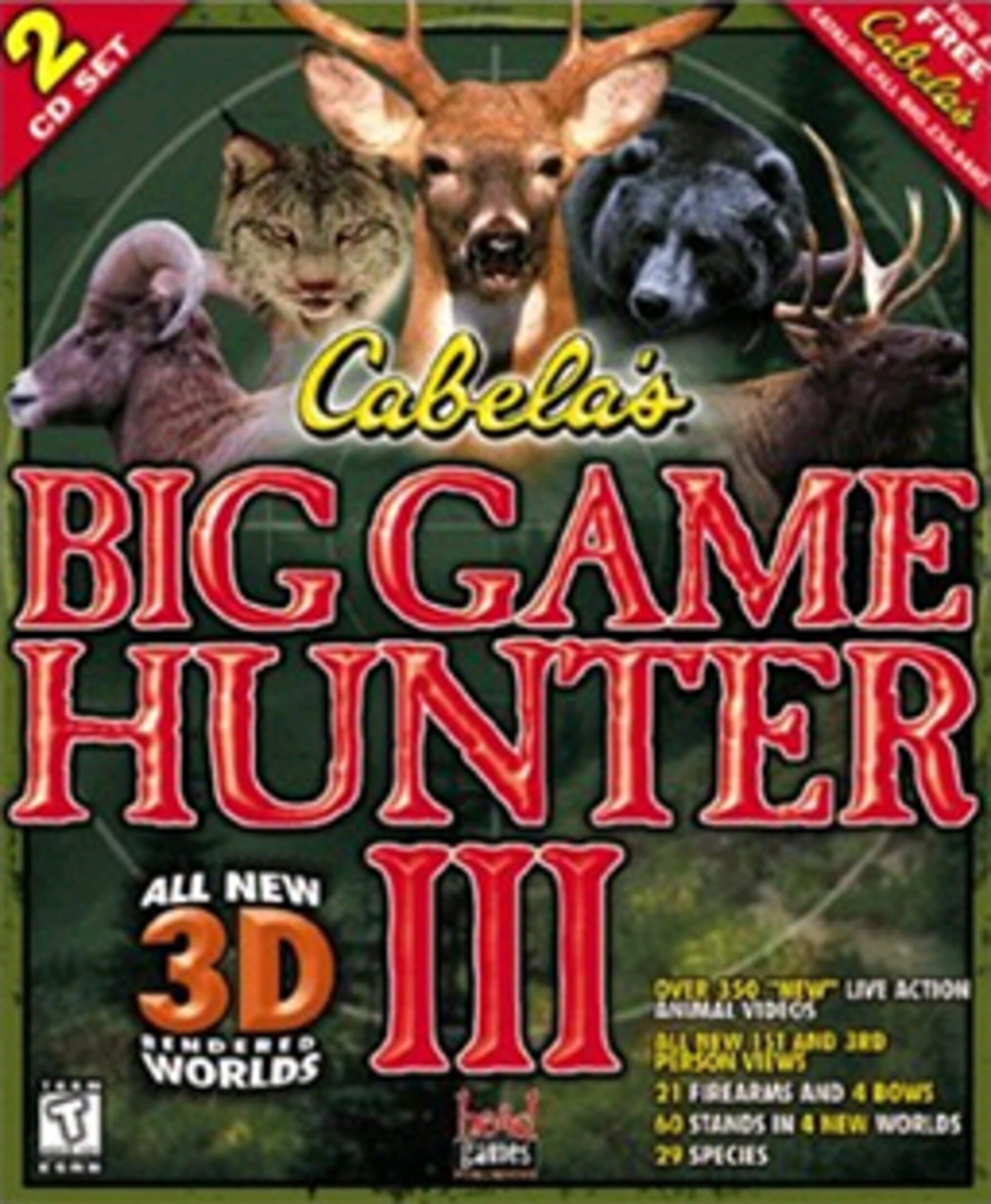 Cabela's Big Game Hunter III Stash Games tracker
